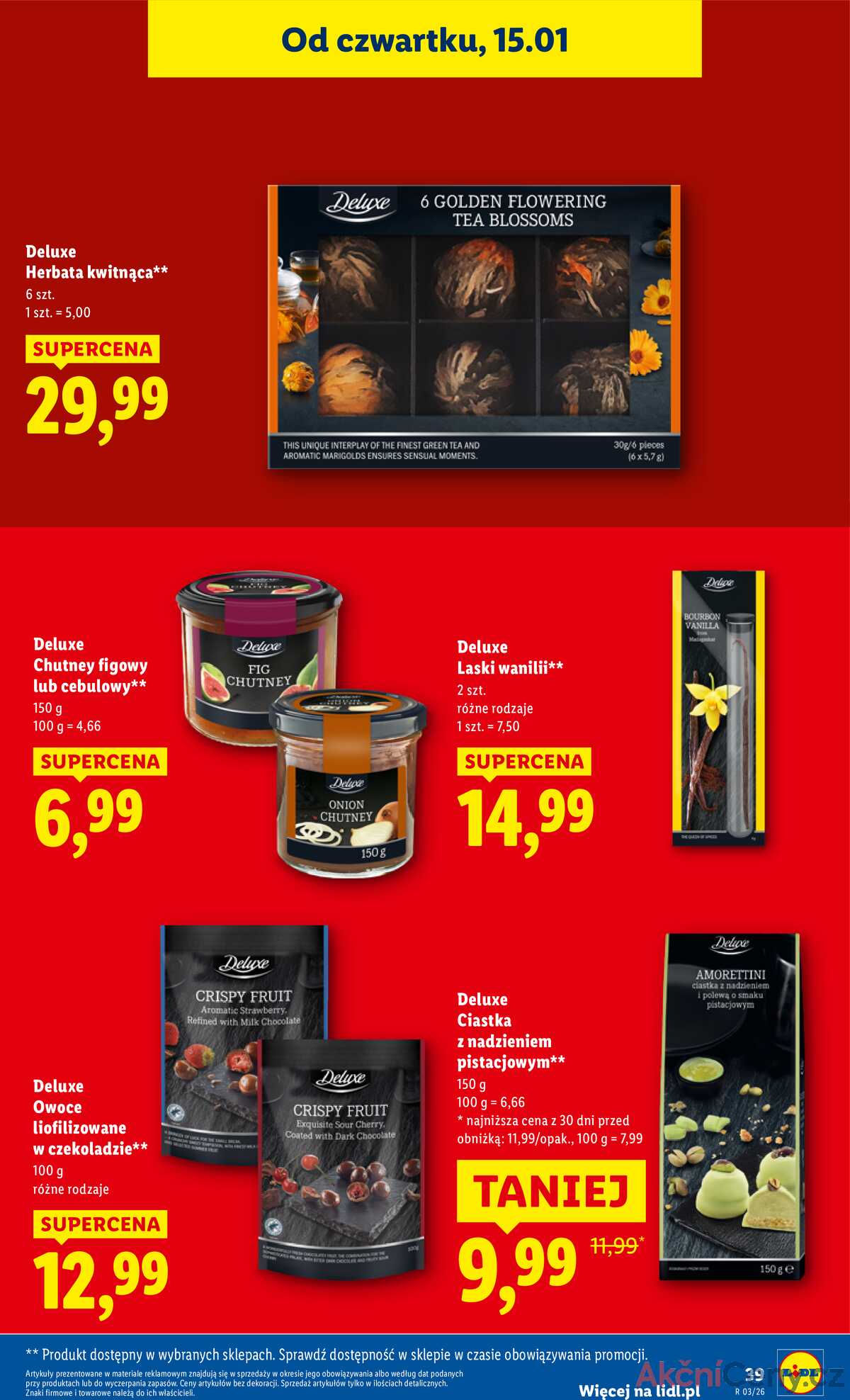 Leták Lidl Polsko 15.1.-17.1.2026 strana 39