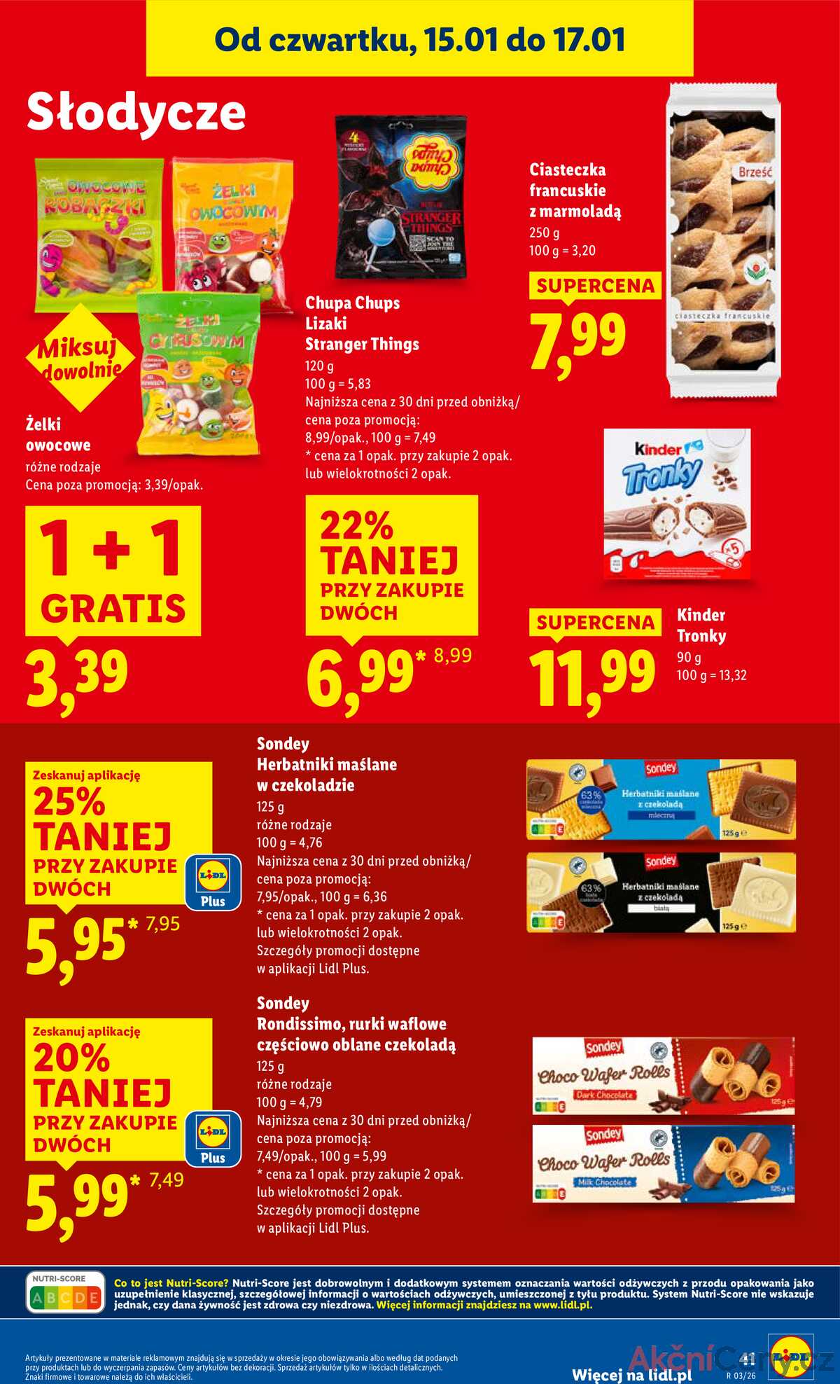 Leták Lidl Polsko 15.1.-17.1.2026 strana 41