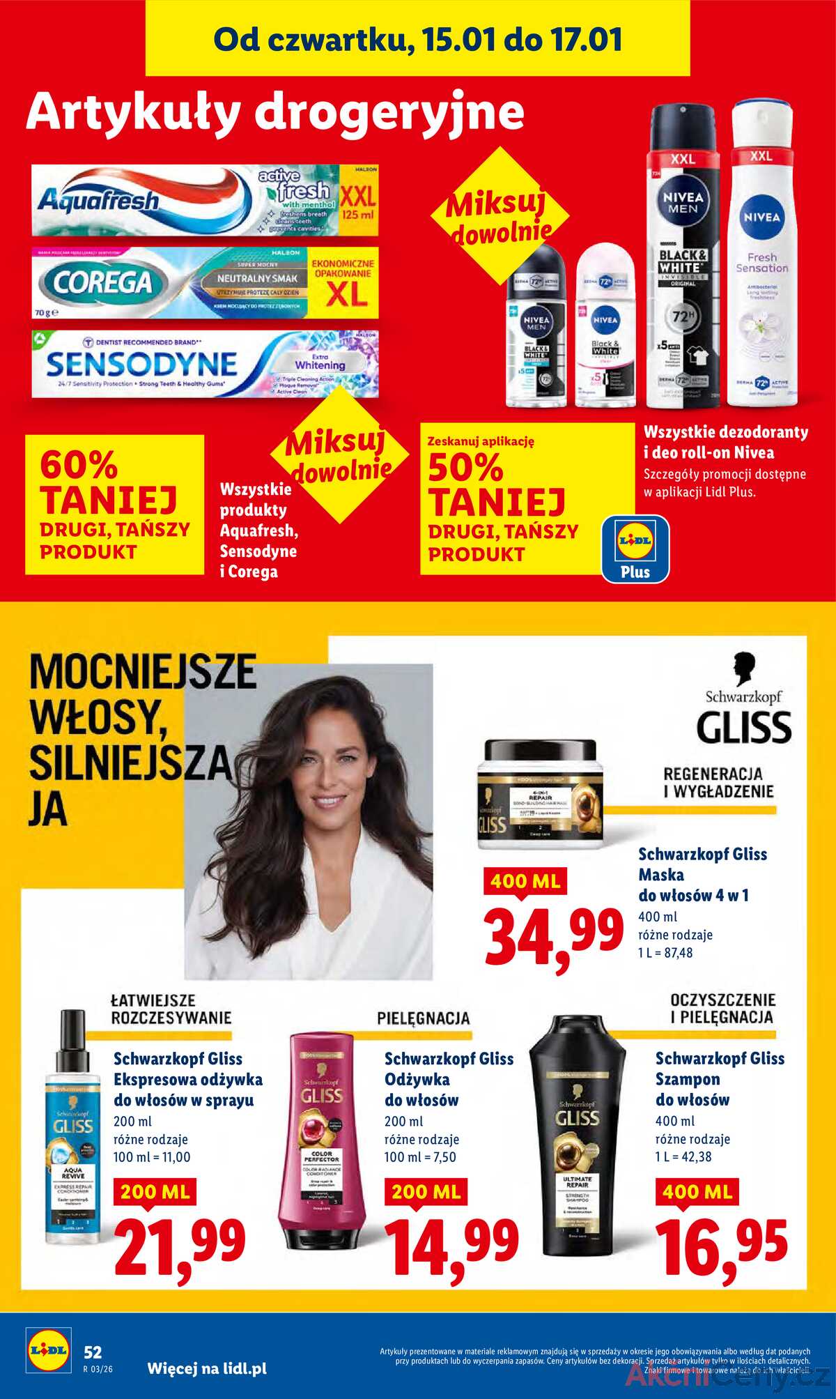 Leták Lidl Polsko 15.1.-17.1.2026 strana 52