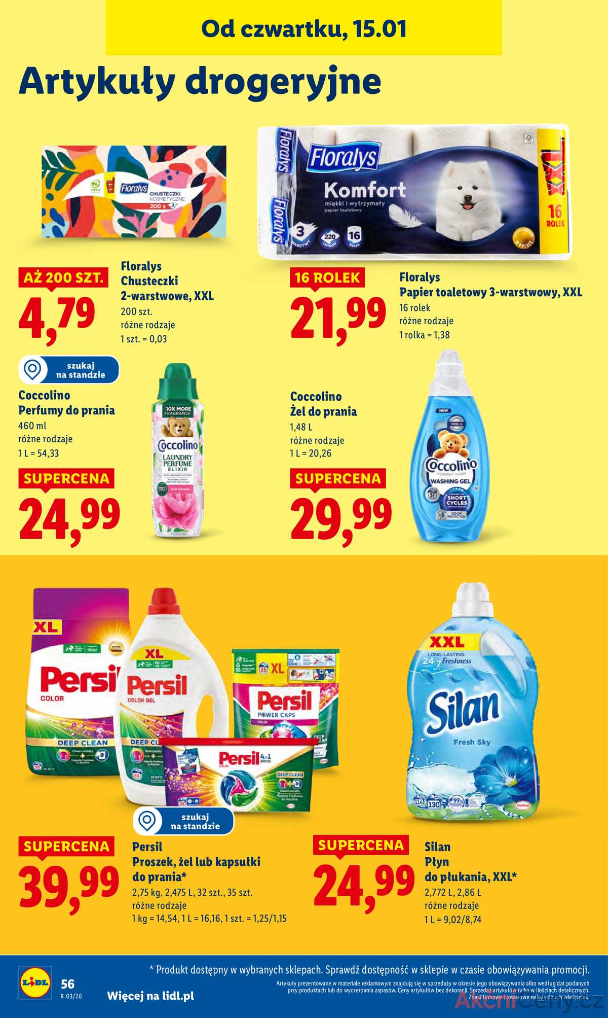 Leták Lidl Polsko 15.1.-17.1.2026 strana 56