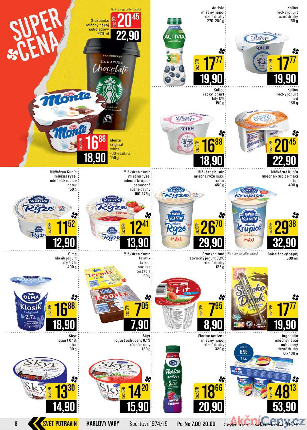 JIP Cash & Carry Brno, Praha, Ostrava, Jilemnice, Pardubice, Ostrava, Karlovy Vary, Olomouc a Zlín od 14.1. do 20.1.2026 strana 8