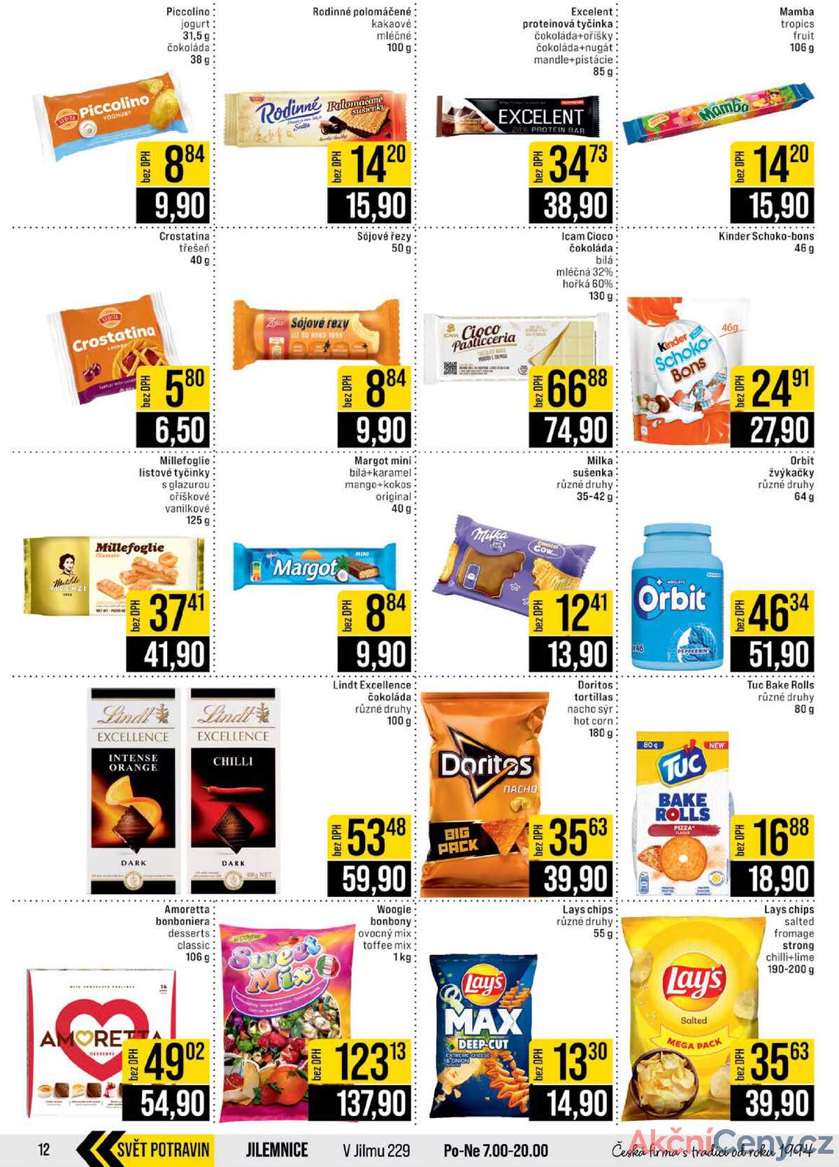 JIP Cash & Carry Brno, Praha, Ostrava, Jilemnice, Pardubice, Ostrava, Karlovy Vary, Olomouc a Zlín od 14.1. do 20.1.2026 strana 12