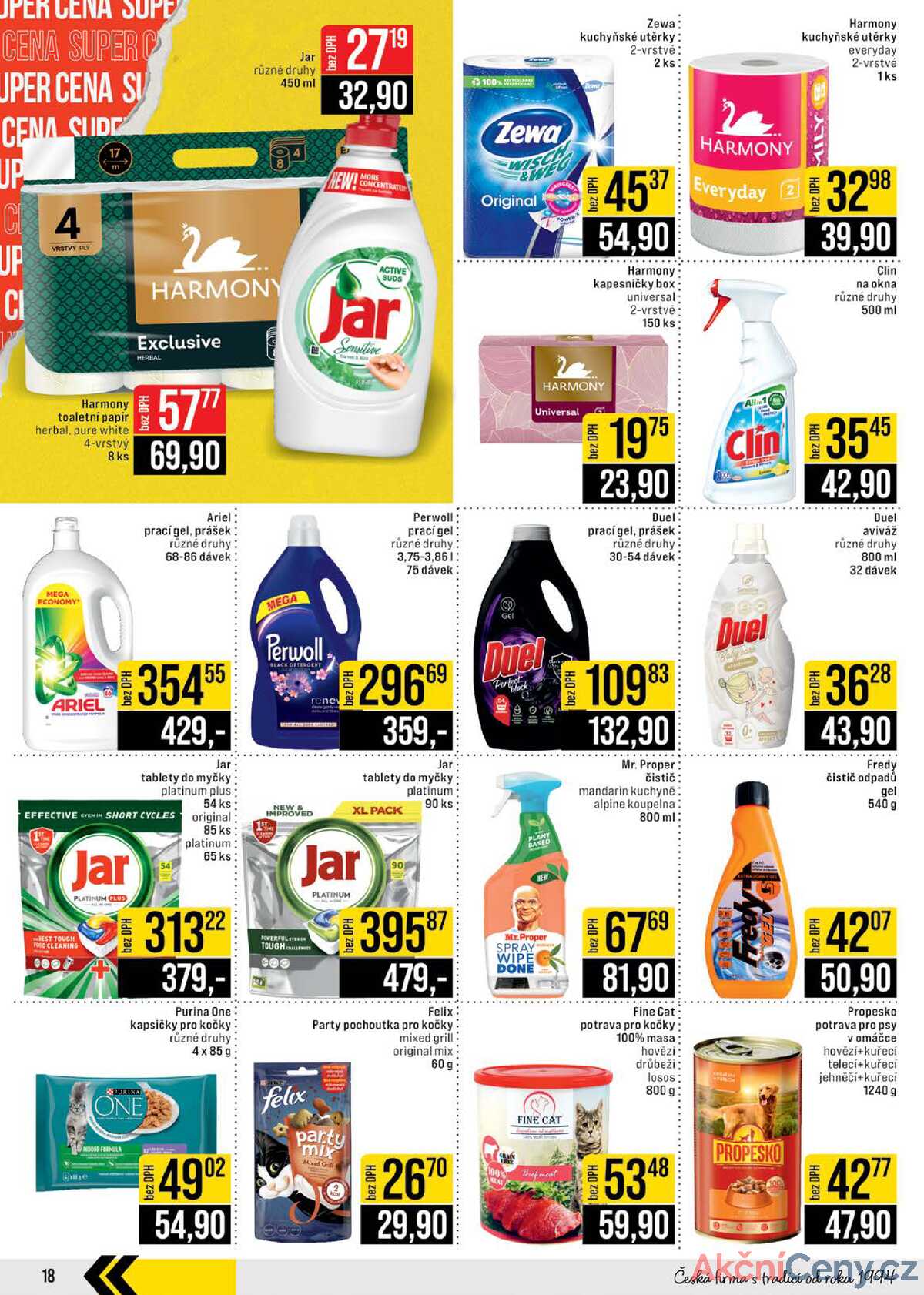 JIP Cash & Carry Brno, Praha, Ostrava, Jilemnice, Pardubice, Ostrava, Karlovy Vary, Olomouc a Zlín od 14.1. do 20.1.2026 strana 18