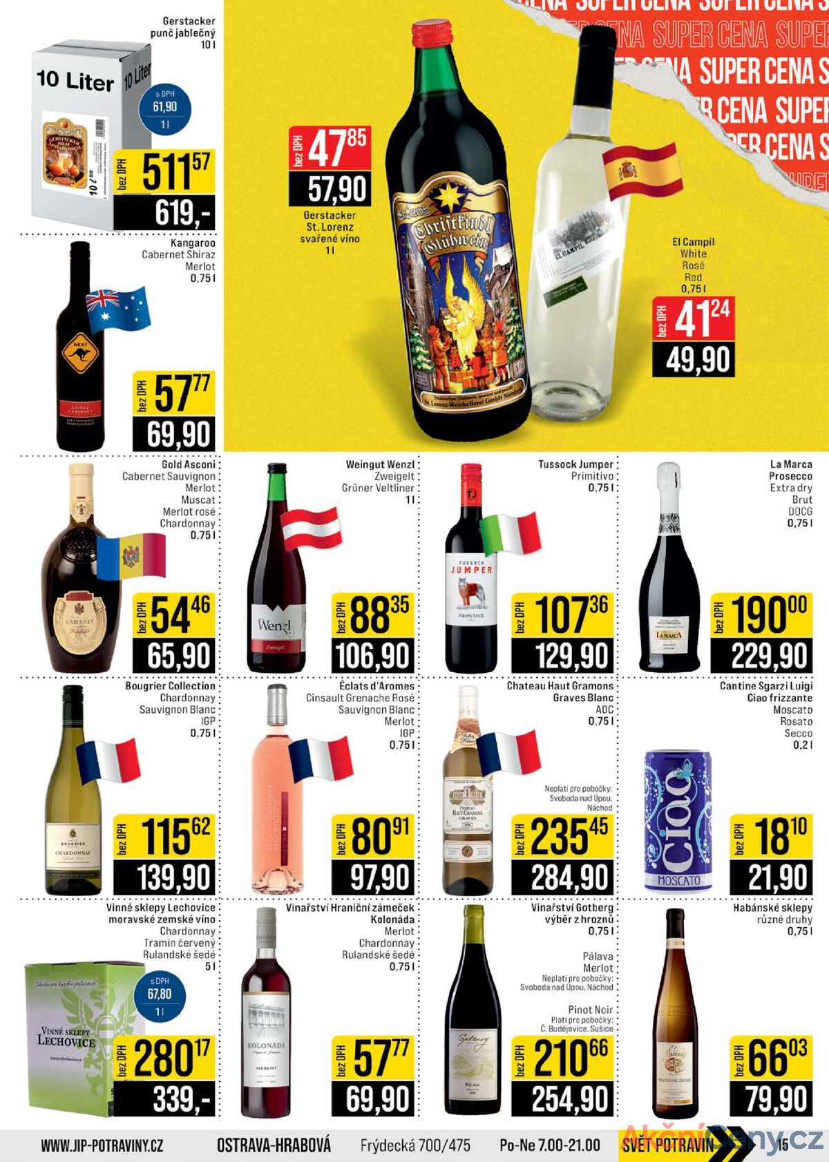 JIP Cash & Carry České Budějovice, Most, Náchod, Polička, Sušice a Svoboda nad Úpou od 14.1. do 20.1.2026 strana 15