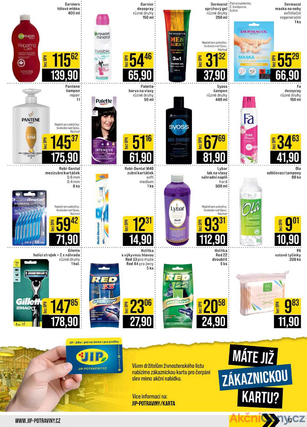 JIP Cash & Carry České Budějovice, Most, Náchod, Polička, Sušice a Svoboda nad Úpou od 14.1. do 20.1.2026 strana 17