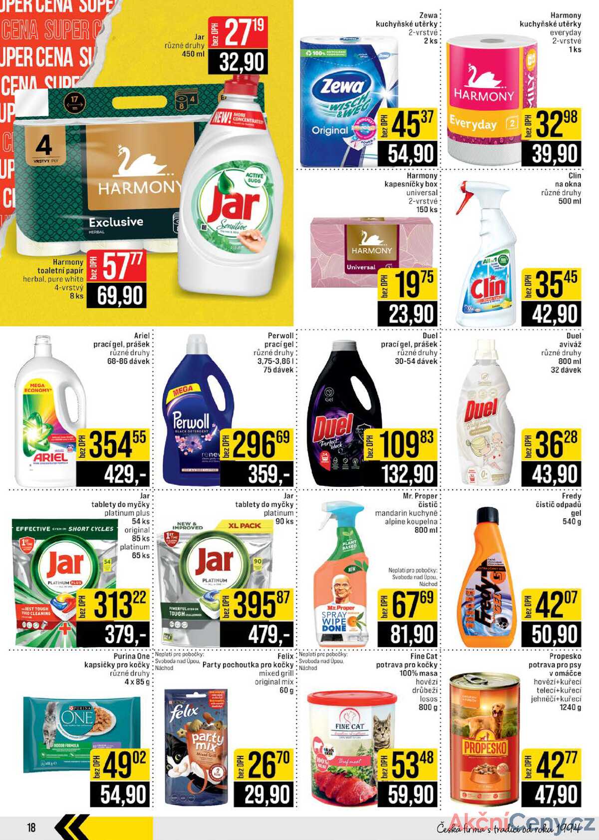 JIP Cash & Carry České Budějovice, Most, Náchod, Polička, Sušice a Svoboda nad Úpou od 14.1. do 20.1.2026 strana 18