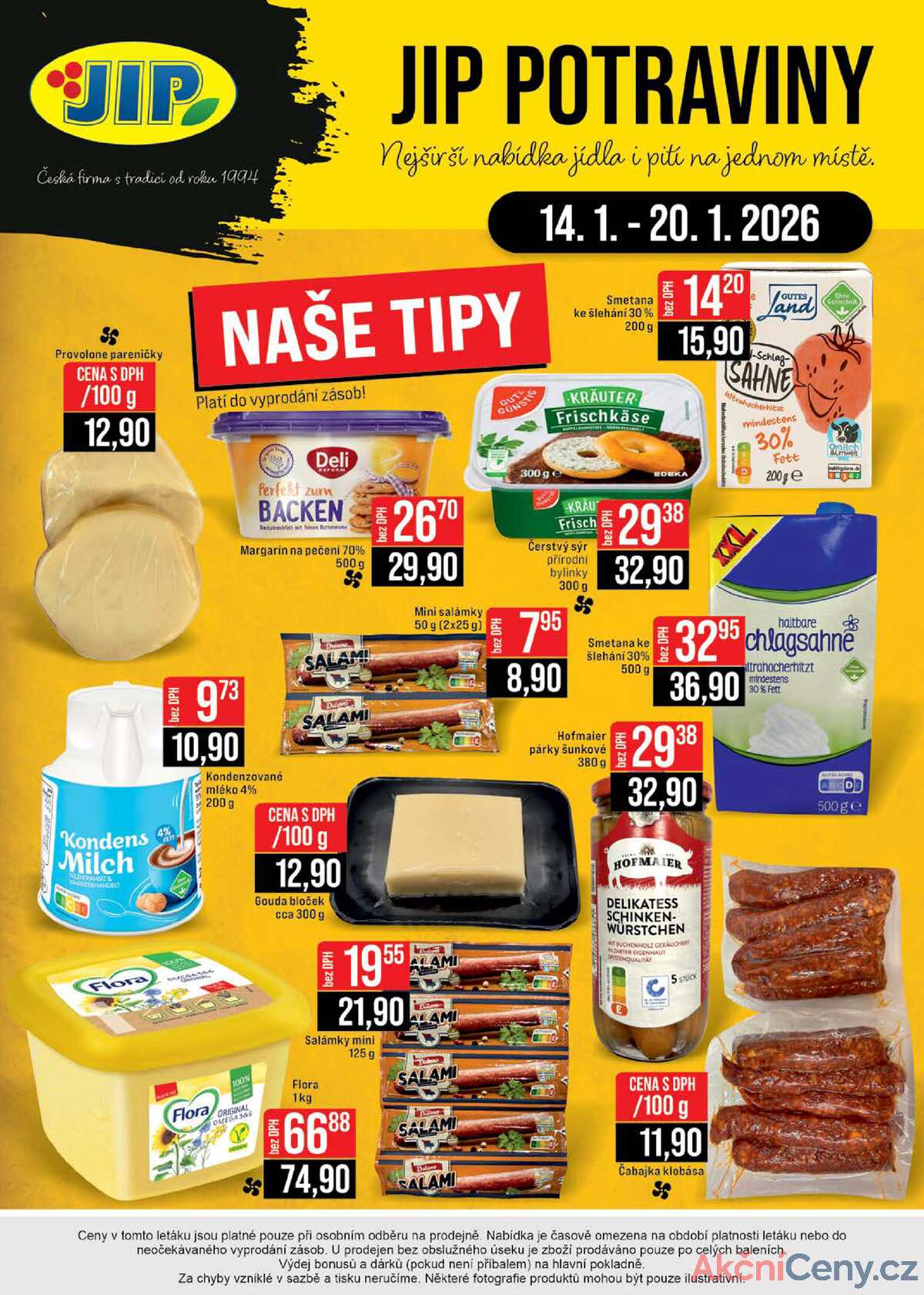 JIP Cash & Carry České Budějovice, Most, Náchod, Polička, Sušice a Svoboda nad Úpou od 14.1. do 20.1.2026 strana 20