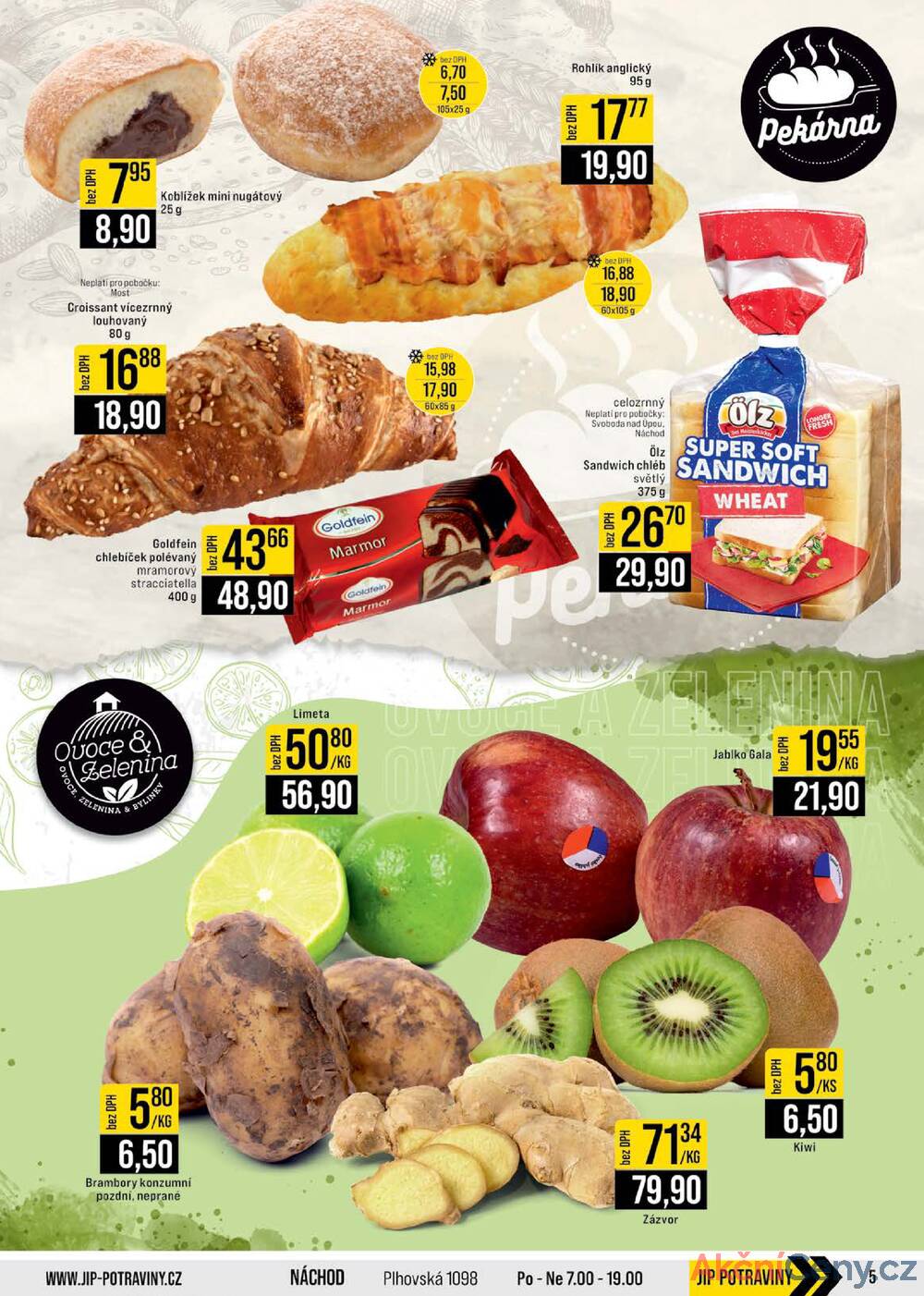 Leták JIP - JIP Cash & Carry České Budějovice, Most, Náchod, Polička, Sušice a Svoboda nad Úpou od 14.1. do 20.1.2026 - strana 5