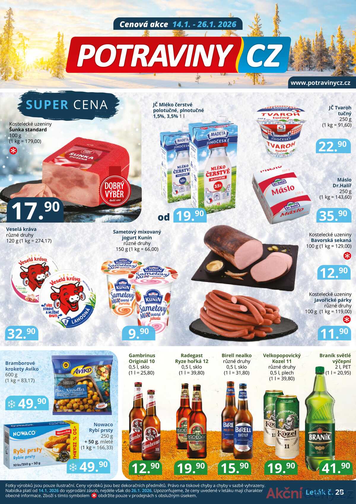 Potraviny CZ do 26.1. strana 1