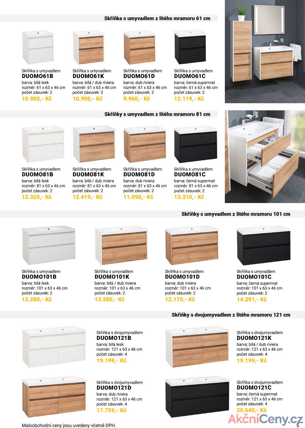 SENESI Koupelnový nábytek strana 7