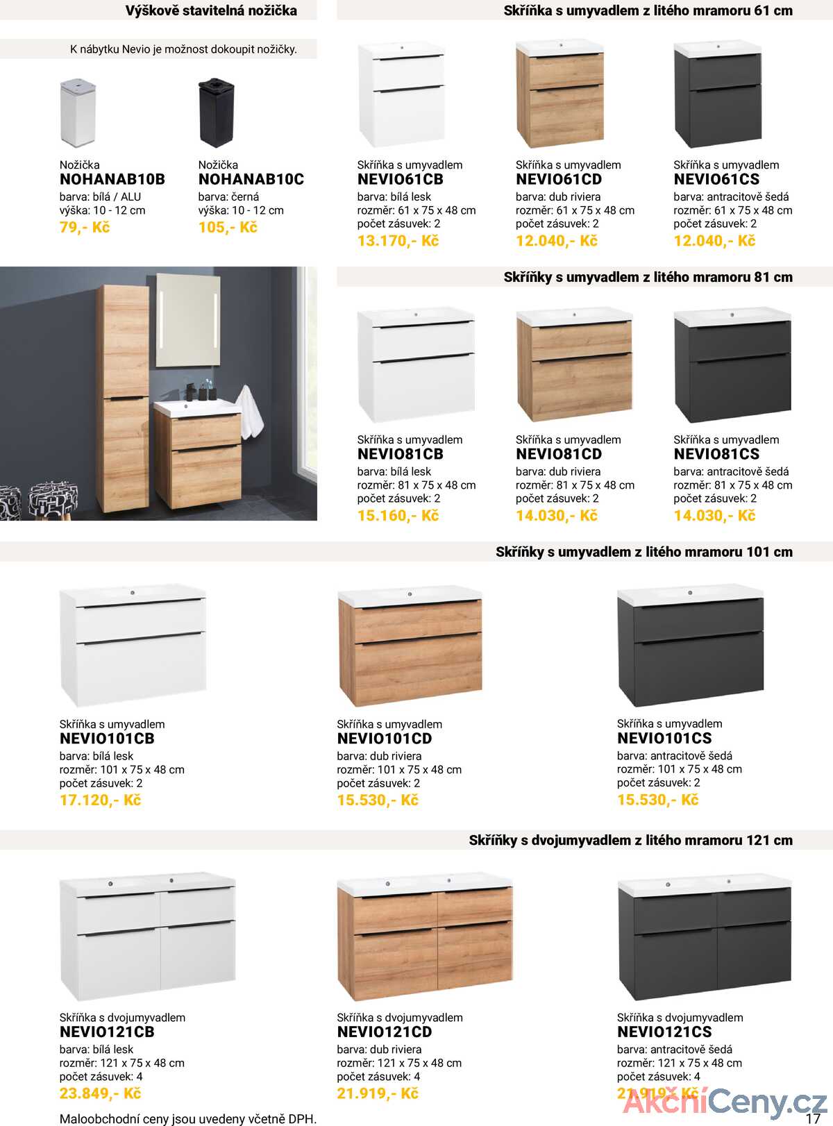 SENESI Koupelnový nábytek strana 19