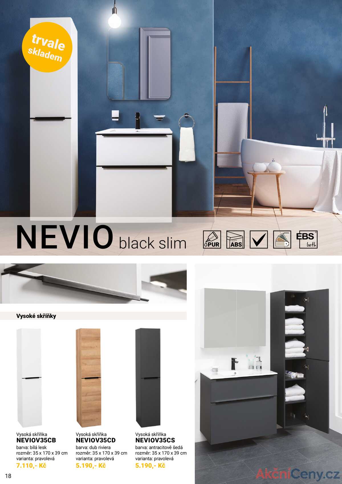 SENESI Koupelnový nábytek strana 20