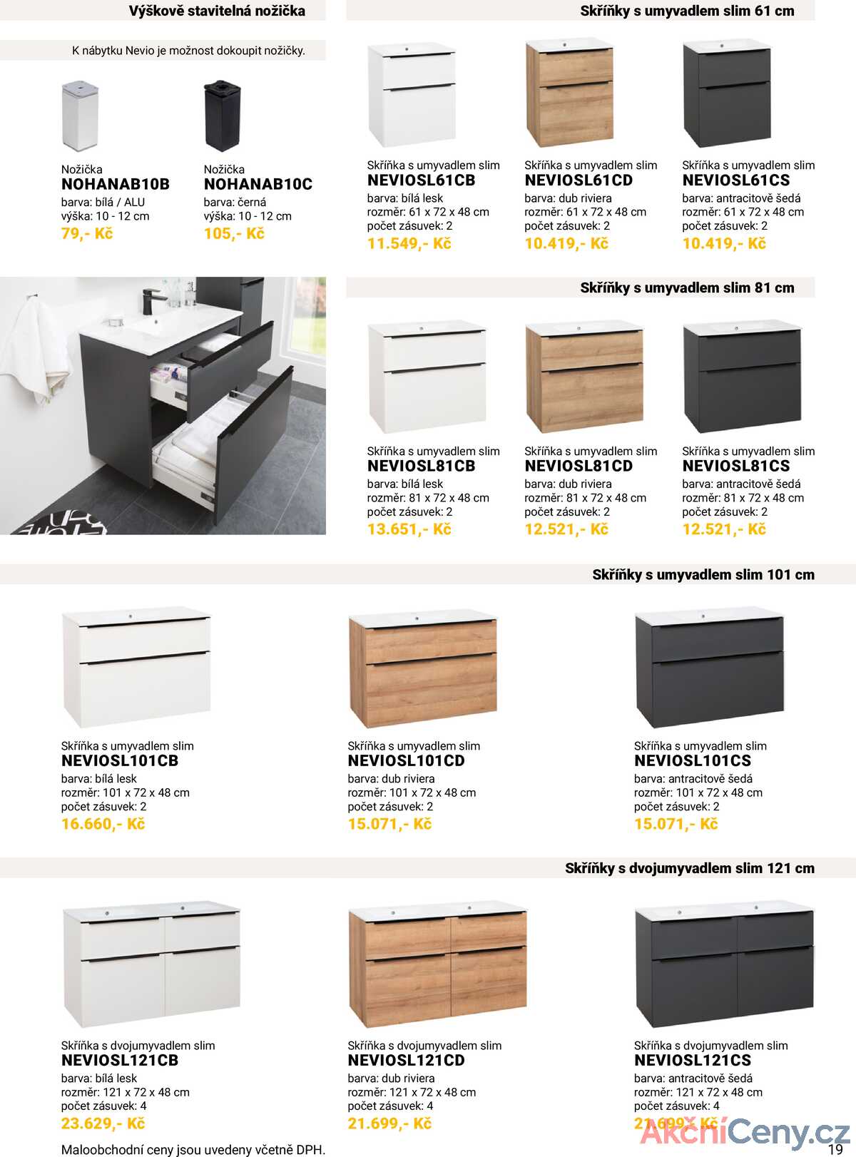 SENESI Koupelnový nábytek strana 21