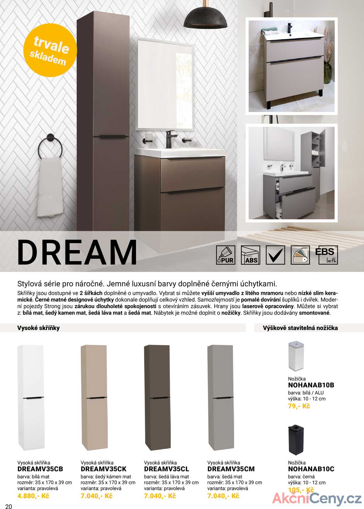 SENESI Koupelnový nábytek strana 22