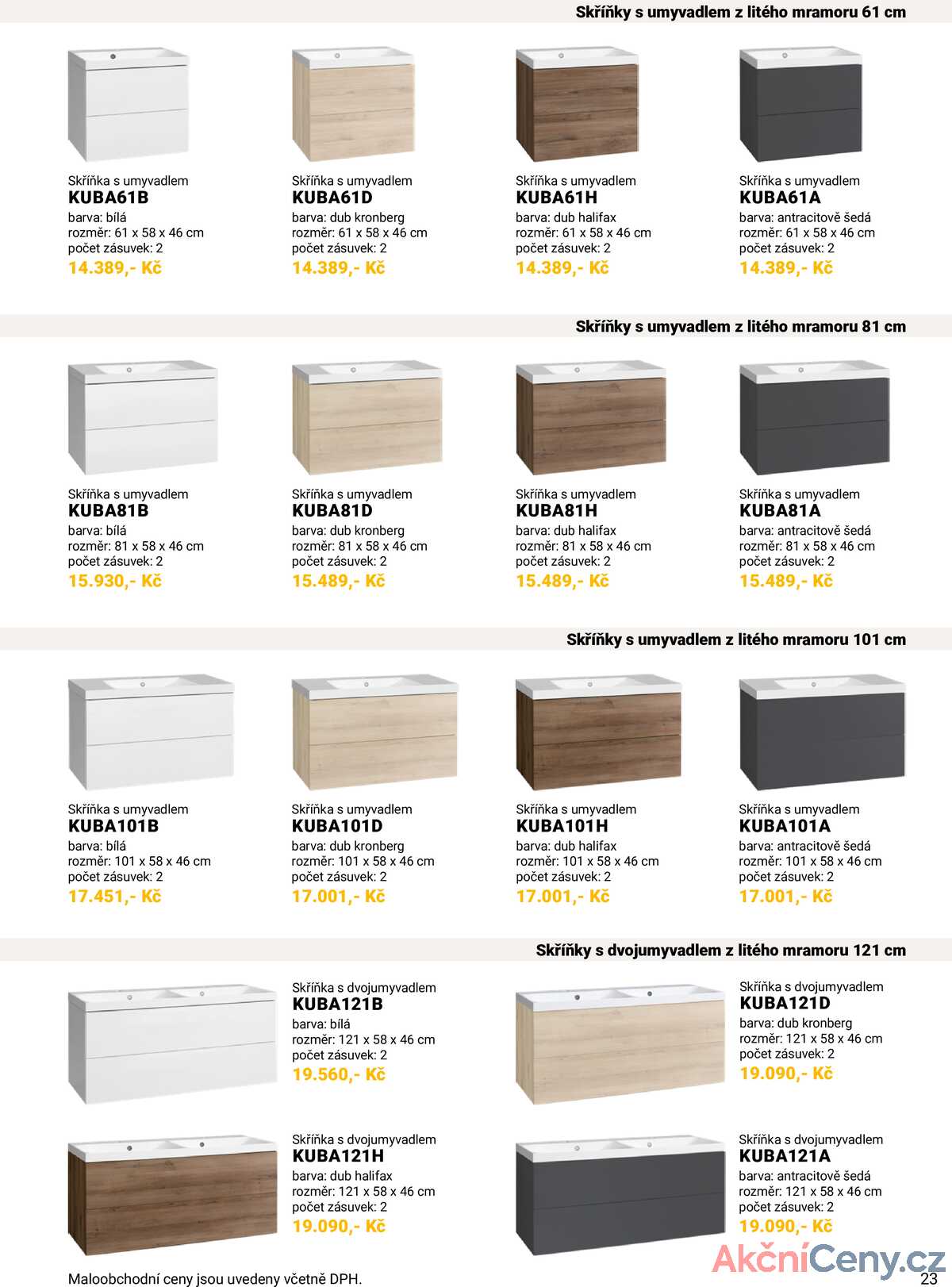 SENESI Koupelnový nábytek strana 25