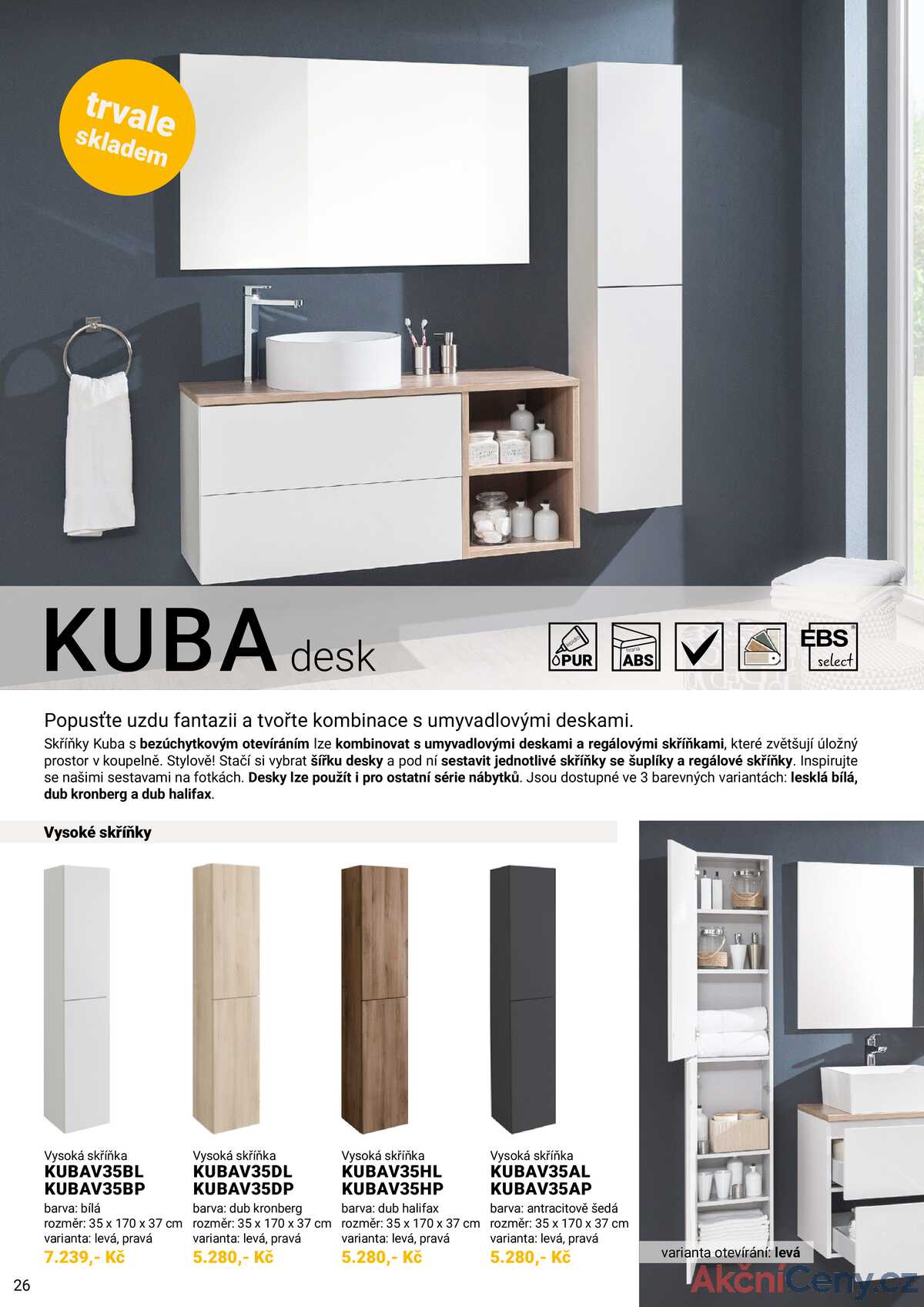 SENESI Koupelnový nábytek strana 28