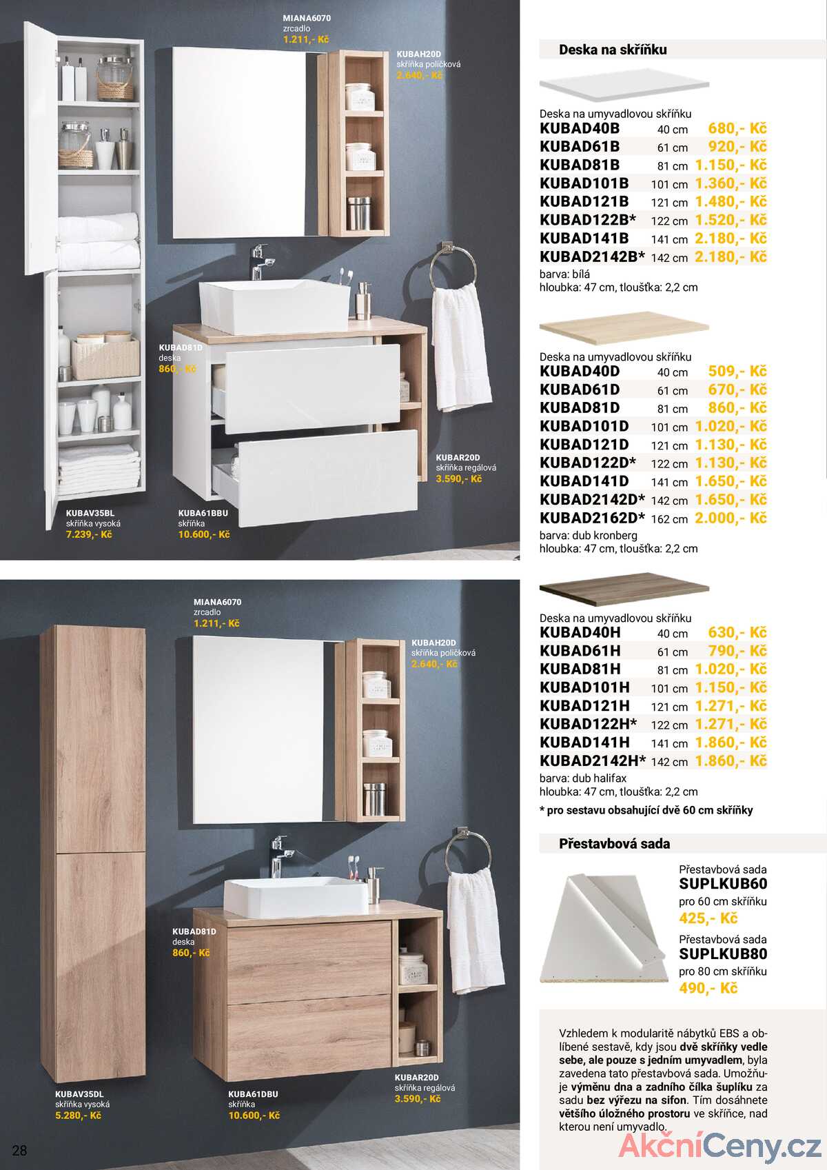 SENESI Koupelnový nábytek strana 30