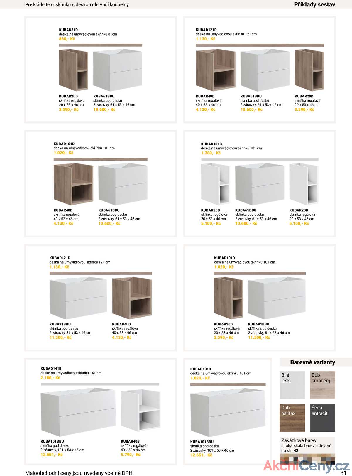 SENESI Koupelnový nábytek strana 33