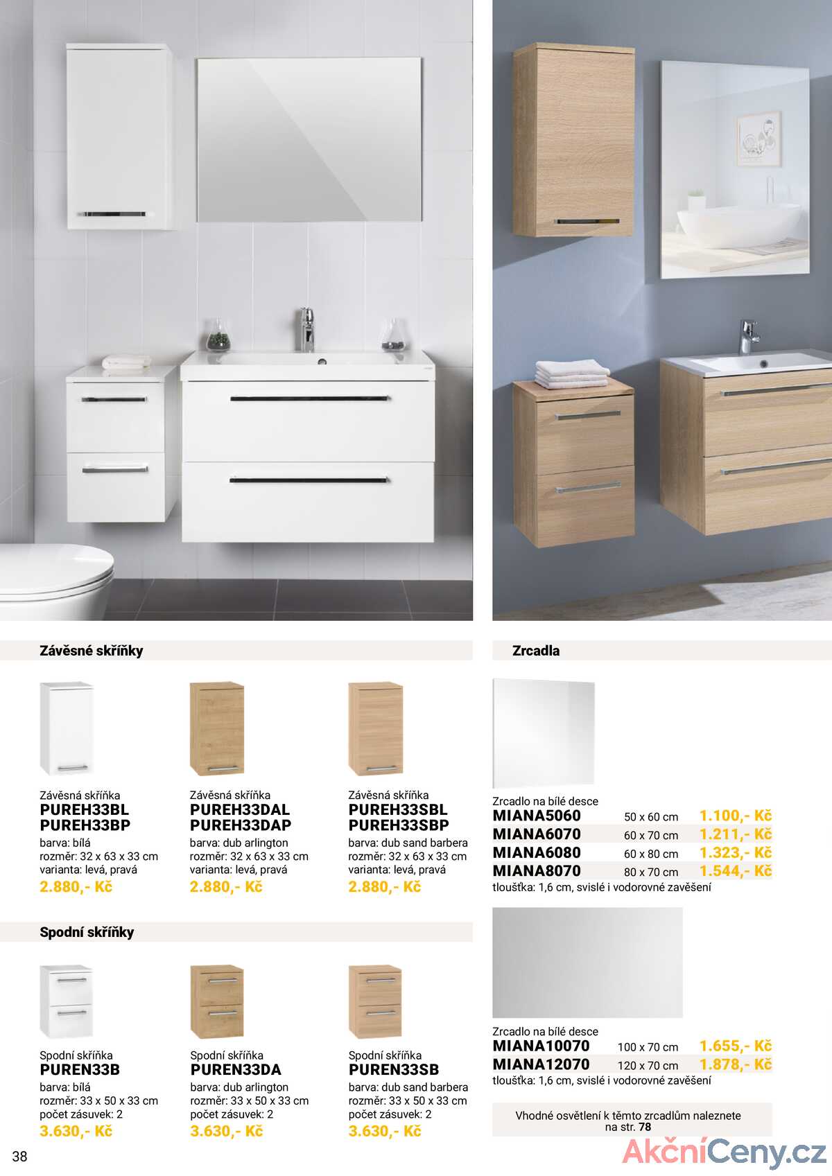 SENESI Koupelnový nábytek strana 40