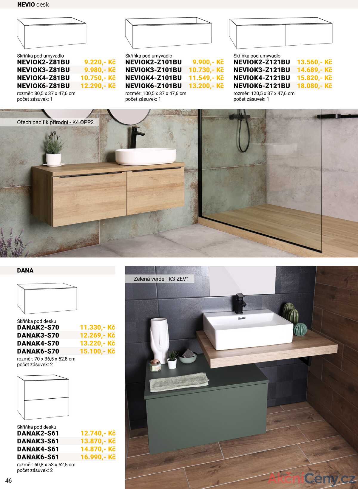 SENESI Koupelnový nábytek strana 48