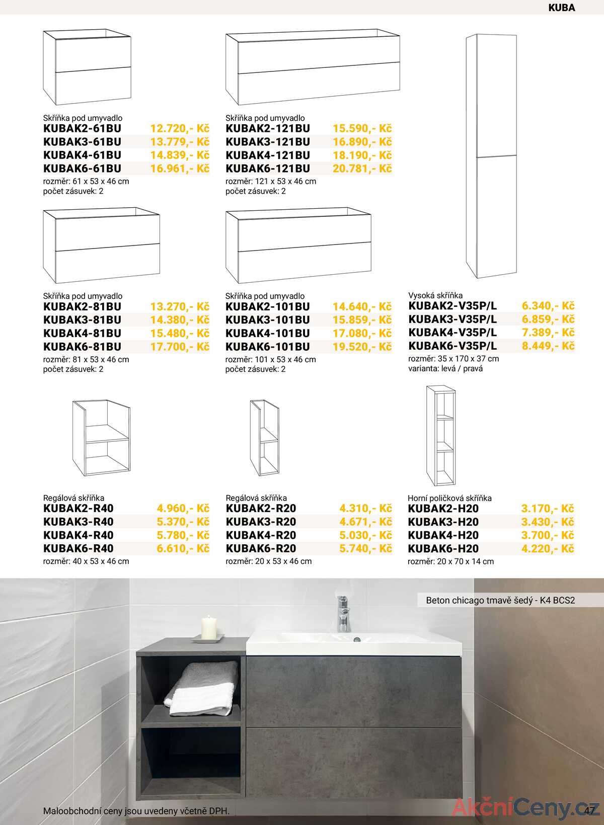 SENESI Koupelnový nábytek strana 49