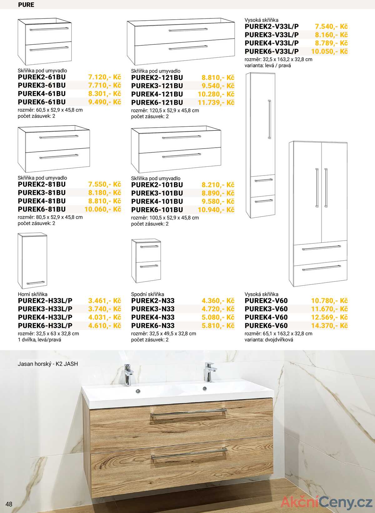 SENESI Koupelnový nábytek strana 50