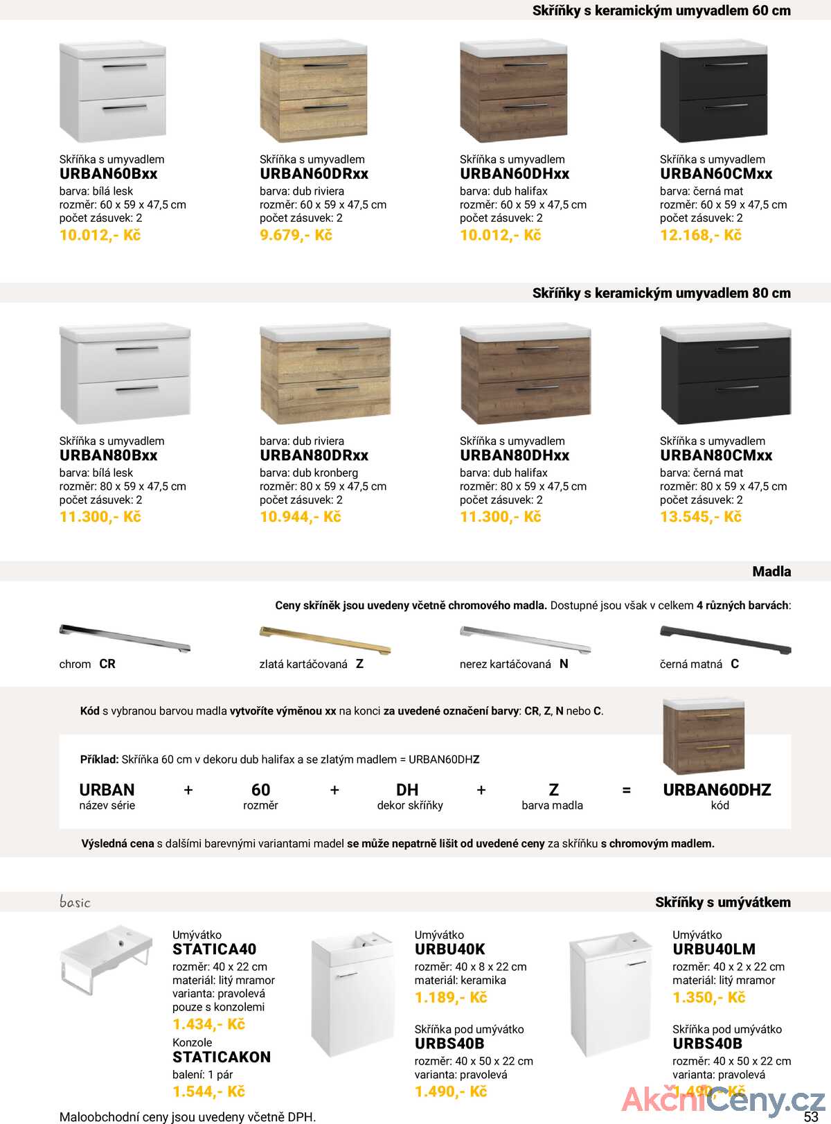 SENESI Koupelnový nábytek strana 55