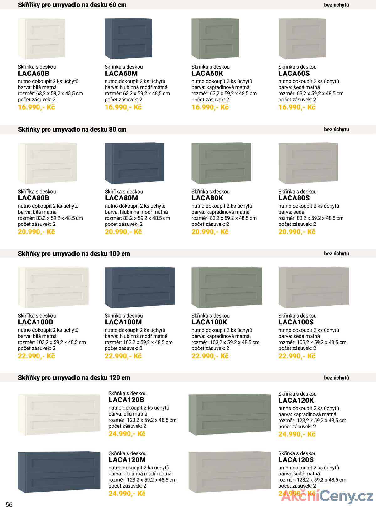 SENESI Koupelnový nábytek strana 58