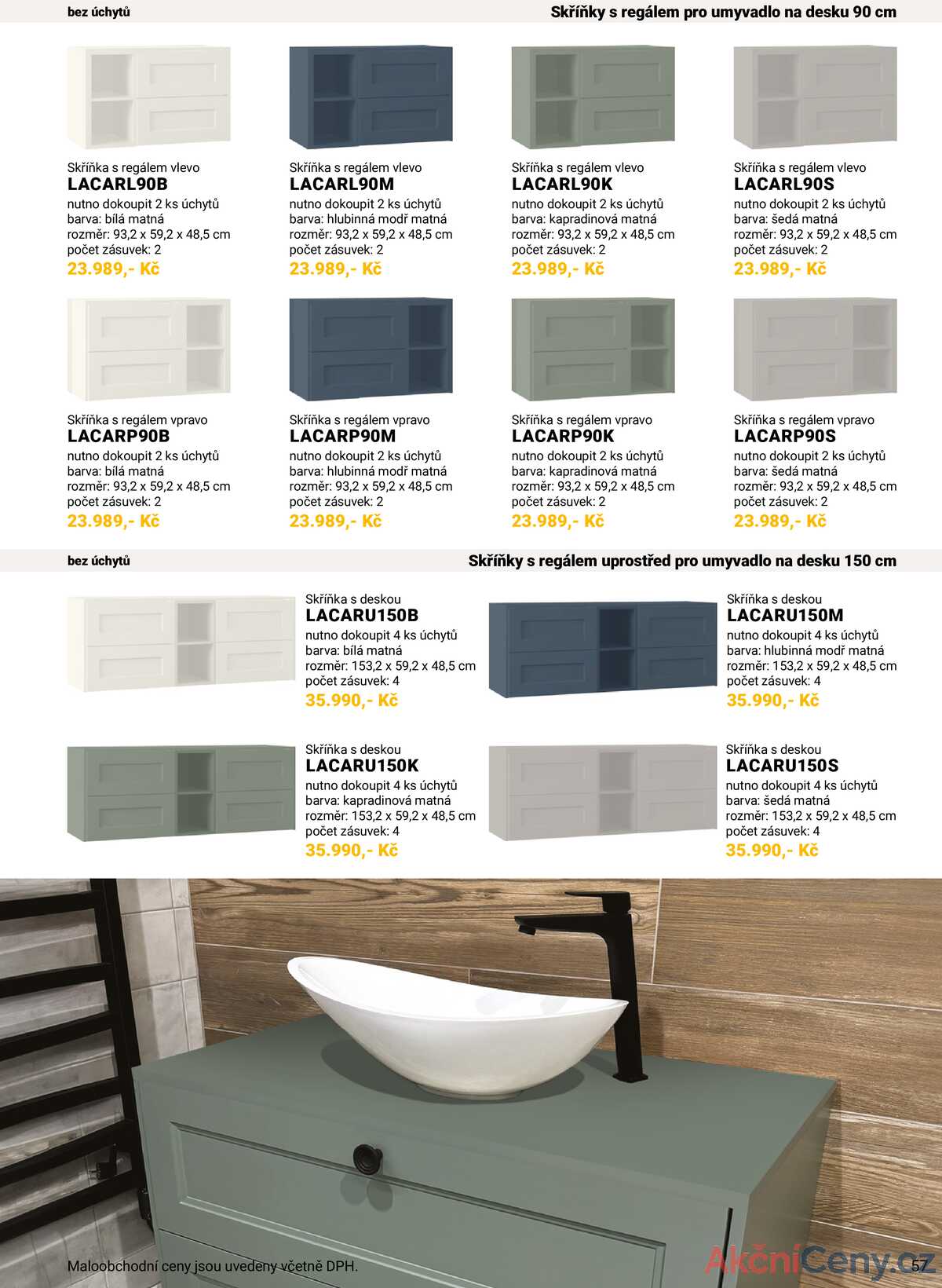 SENESI Koupelnový nábytek strana 59