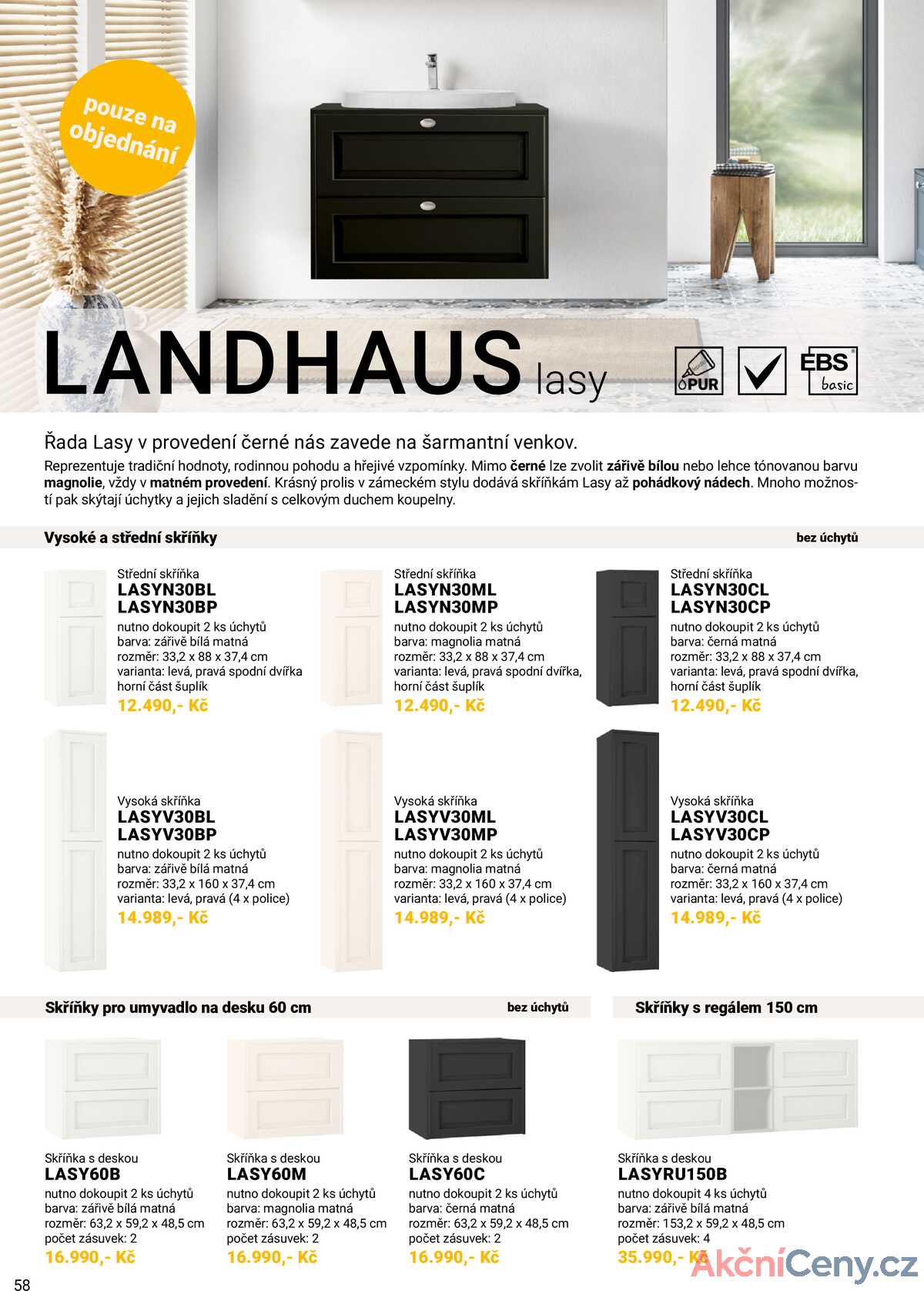 SENESI Koupelnový nábytek strana 60