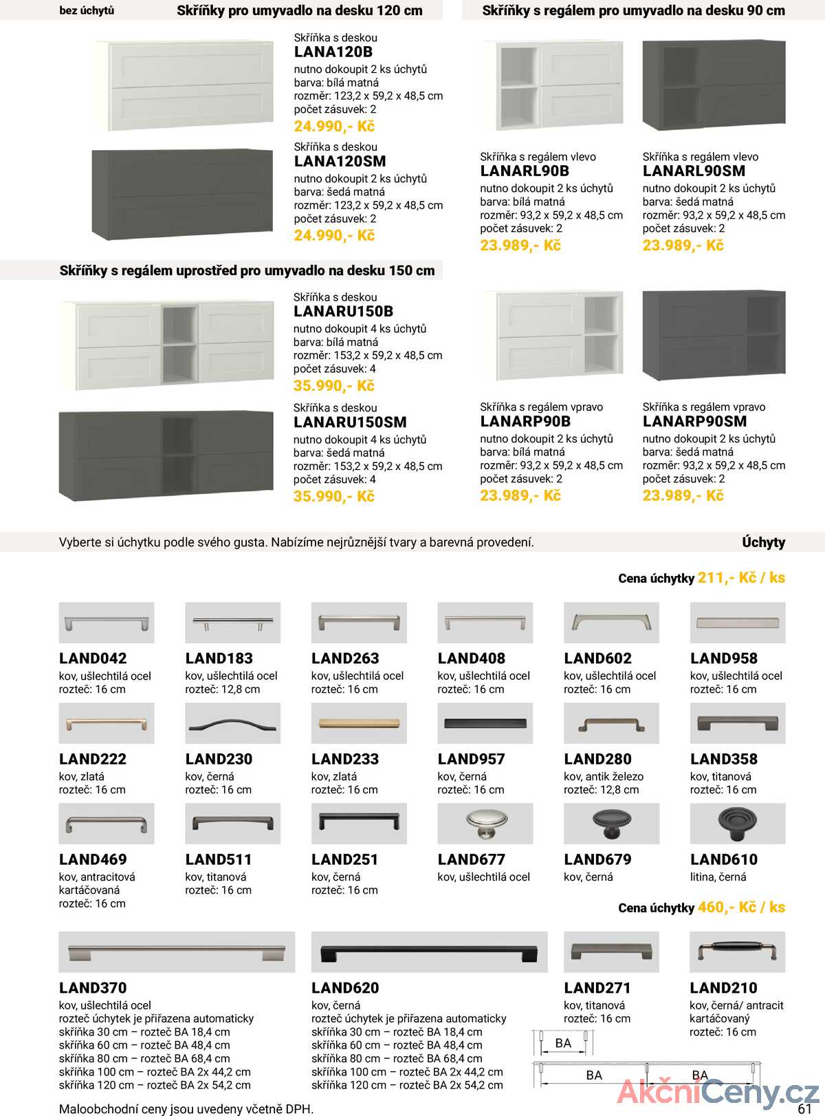 SENESI Koupelnový nábytek strana 63