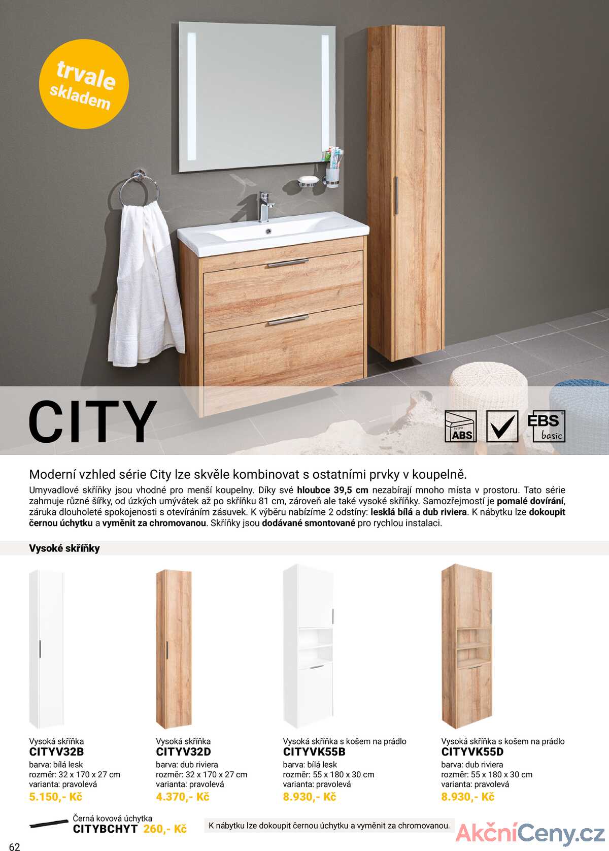 SENESI Koupelnový nábytek strana 64