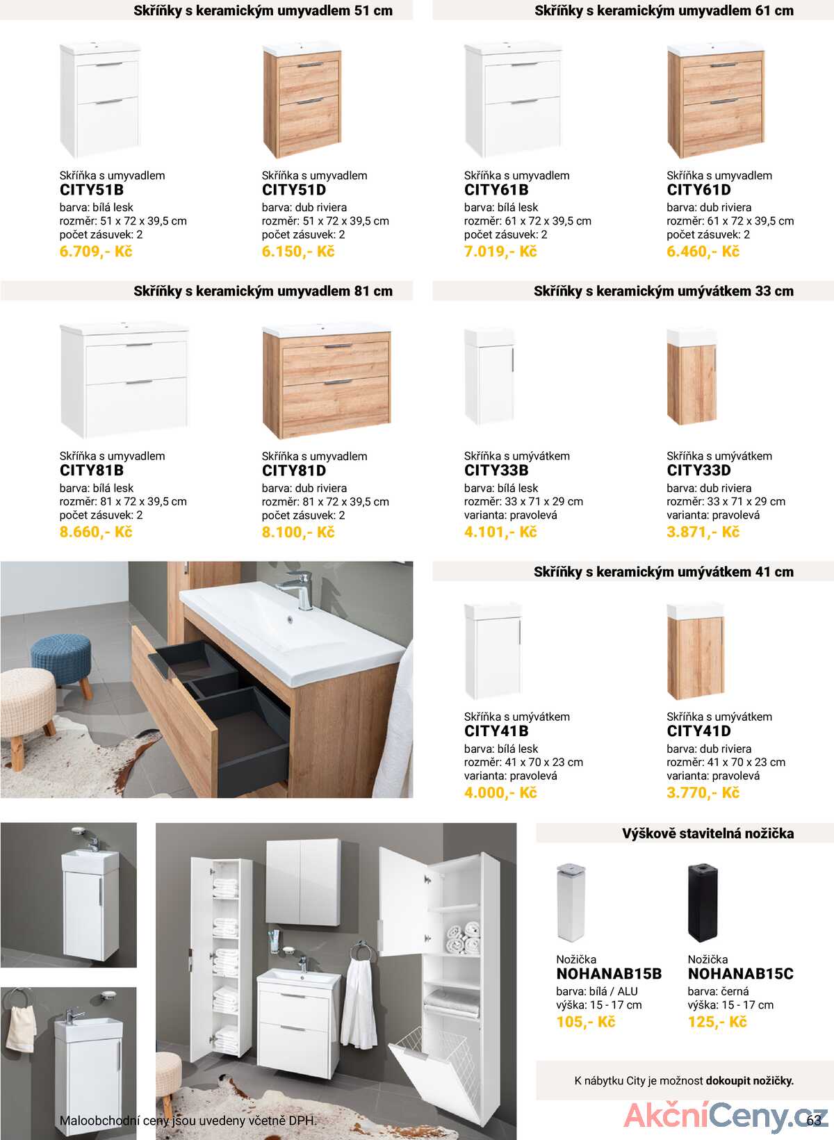 SENESI Koupelnový nábytek strana 65