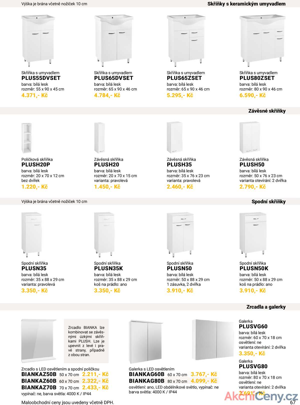 SENESI Koupelnový nábytek strana 69