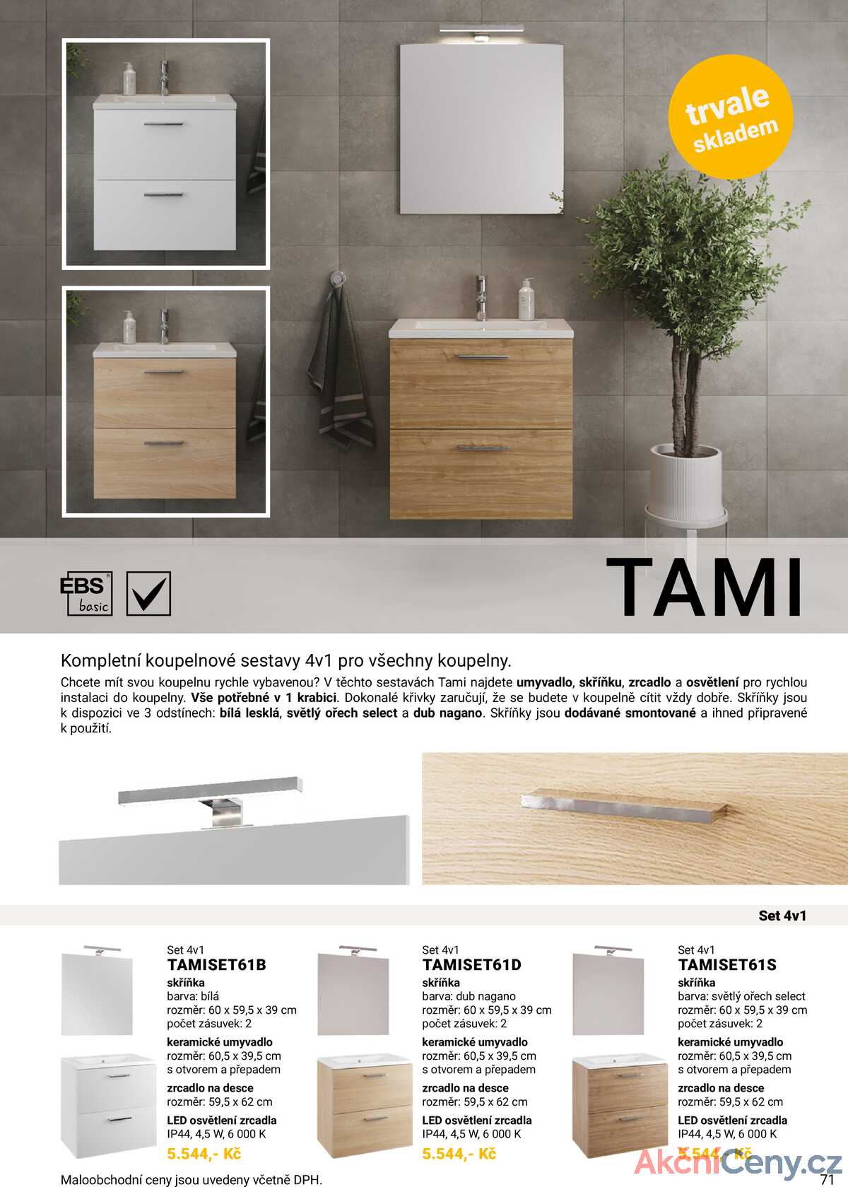 SENESI Koupelnový nábytek strana 73