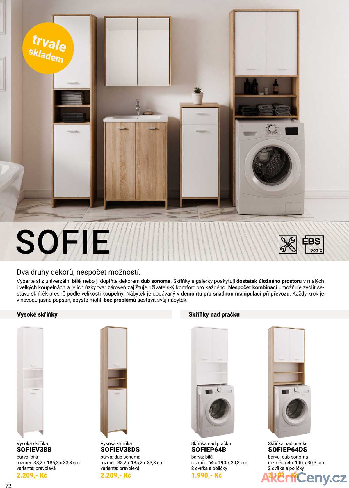 SENESI Koupelnový nábytek strana 74