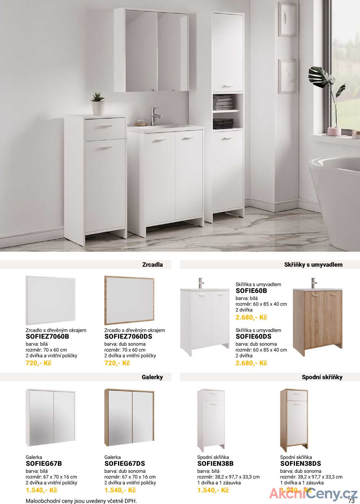 SENESI Koupelnový nábytek strana 75