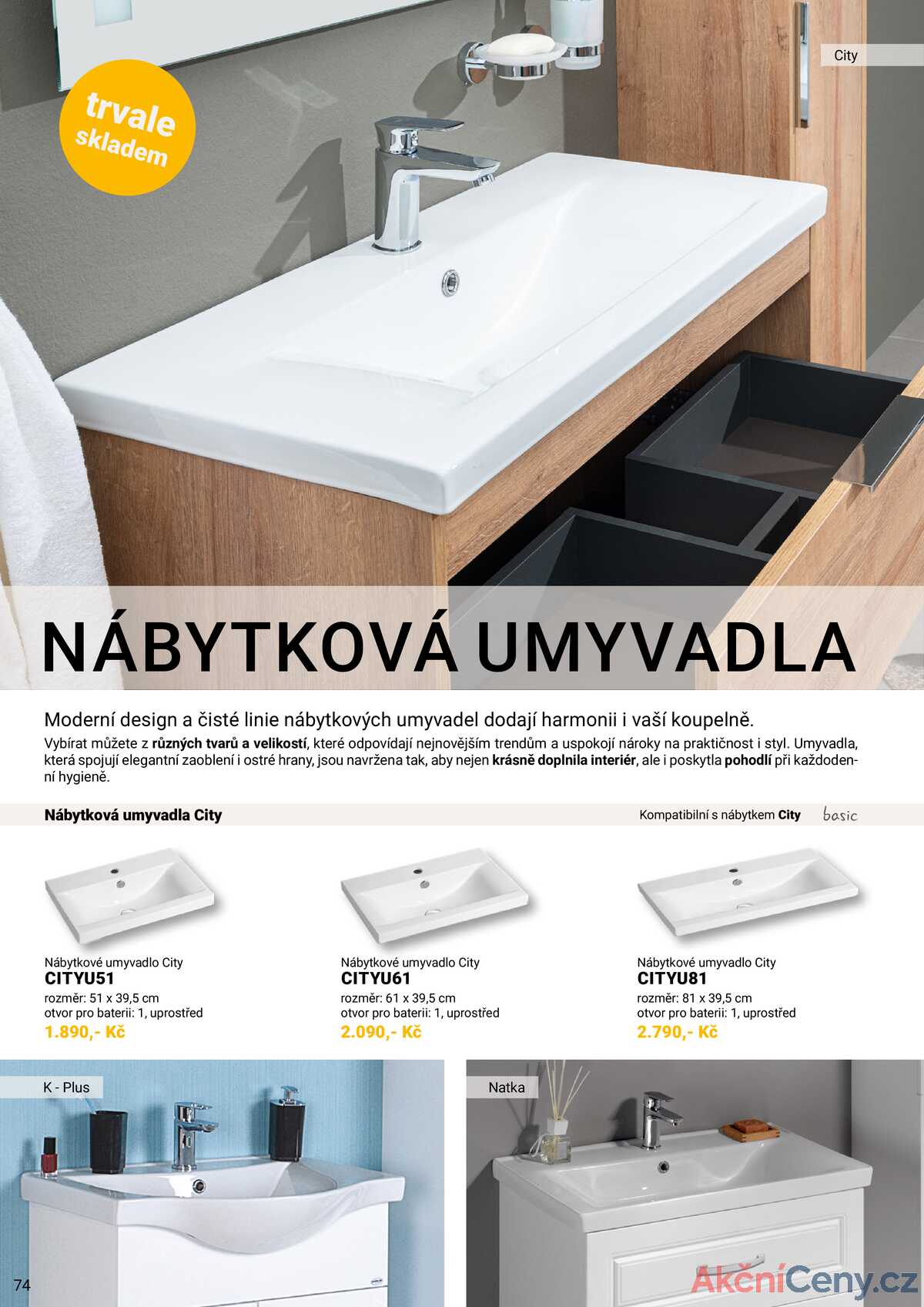 SENESI Koupelnový nábytek strana 76