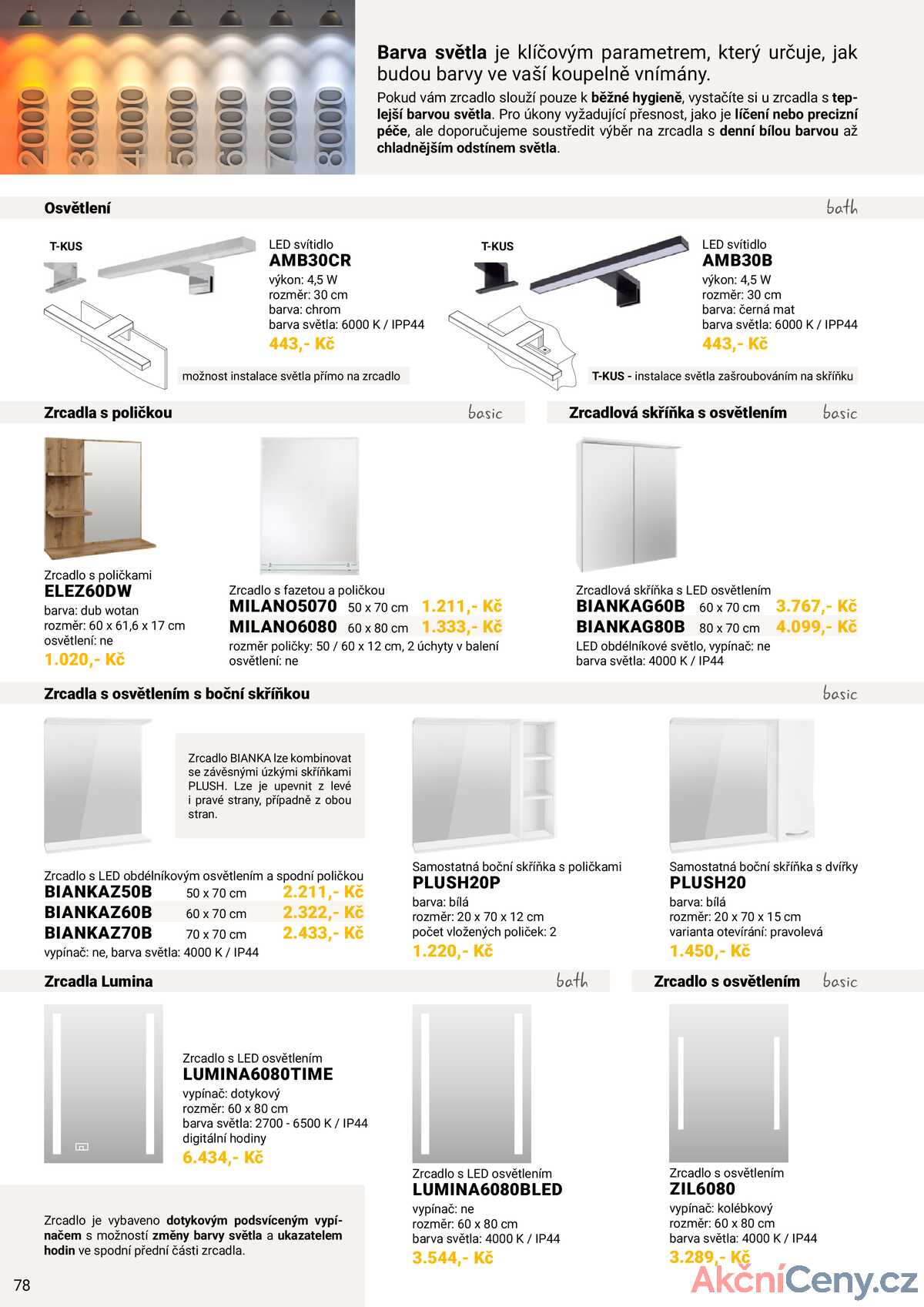 SENESI Koupelnový nábytek strana 80