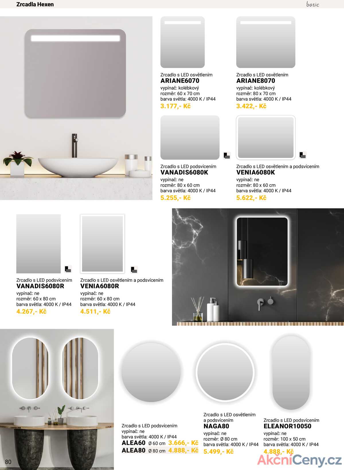 SENESI Koupelnový nábytek strana 82