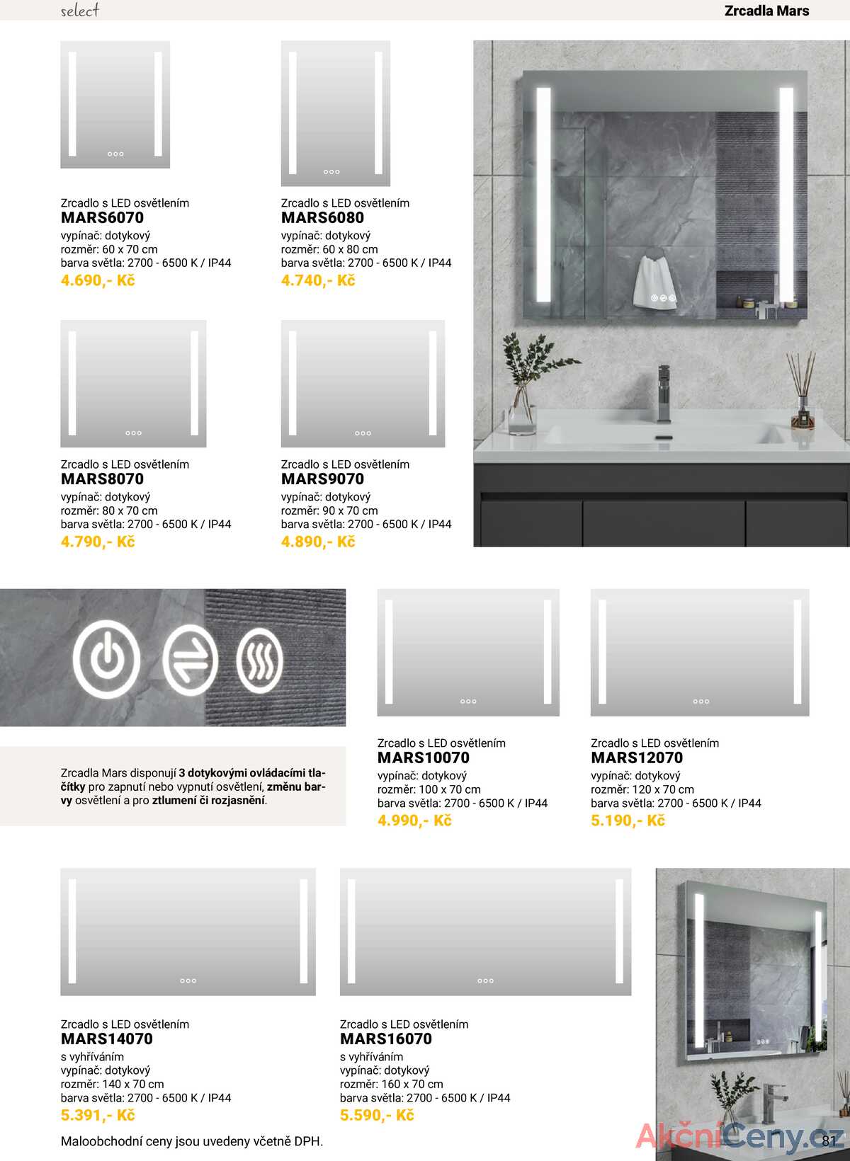 SENESI Koupelnový nábytek strana 83