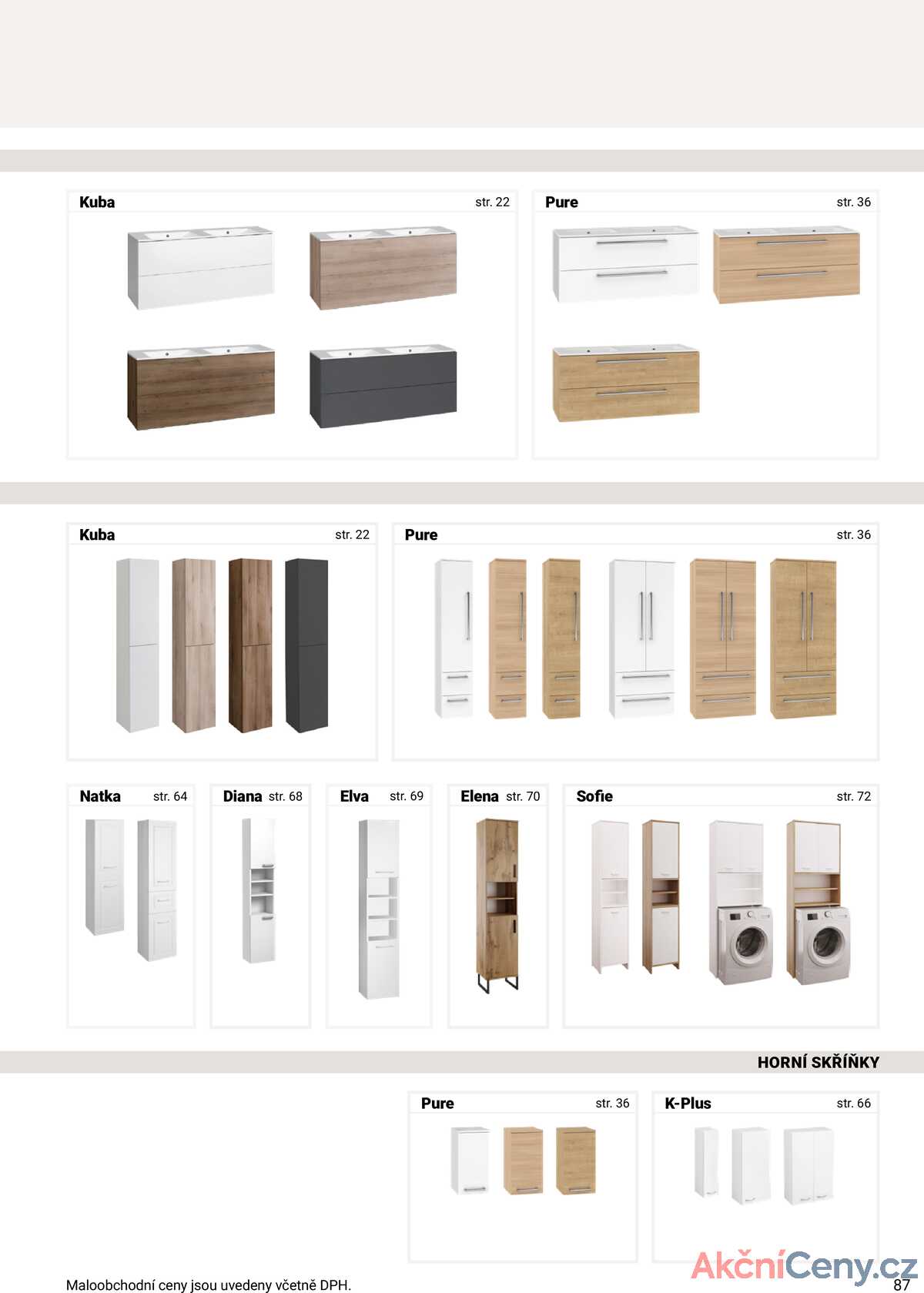 SENESI Koupelnový nábytek strana 89