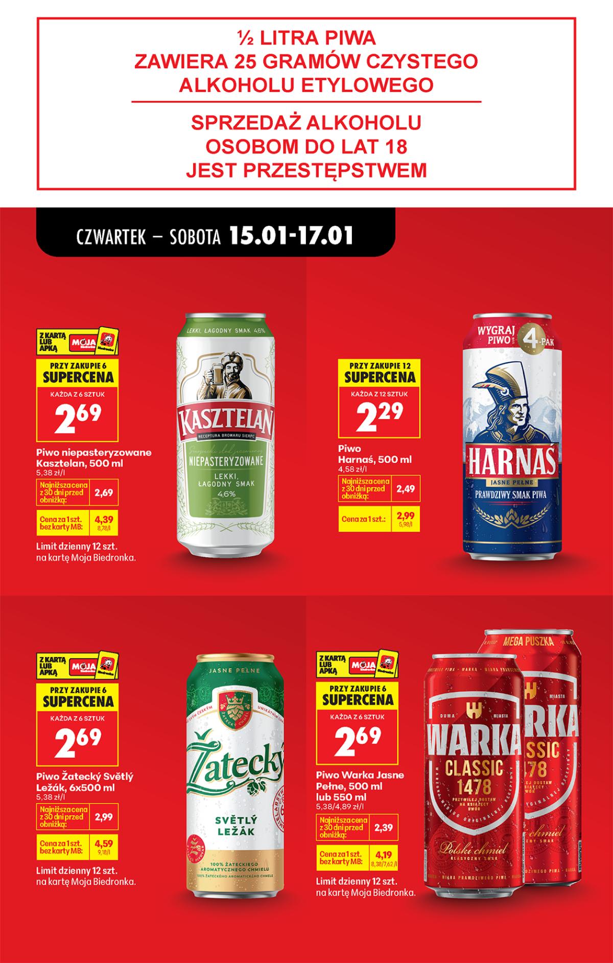 Leták Biedronka Polsko 15.1.-21.1.2026 strana 9