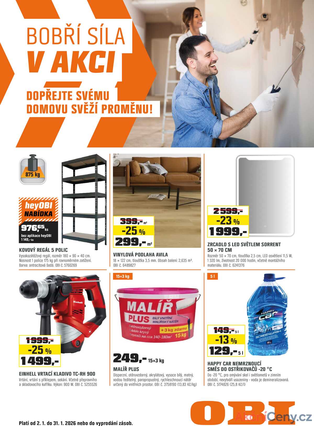 OBI od 16.1. do 31.1.2026 strana 1