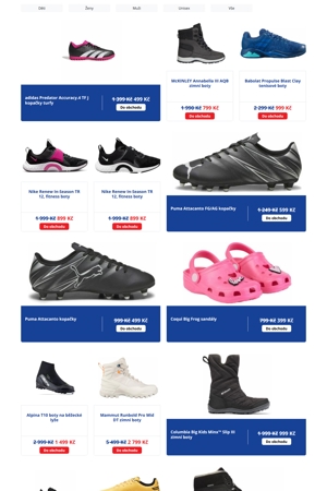 Intersport Boty - 16. 1. 2026