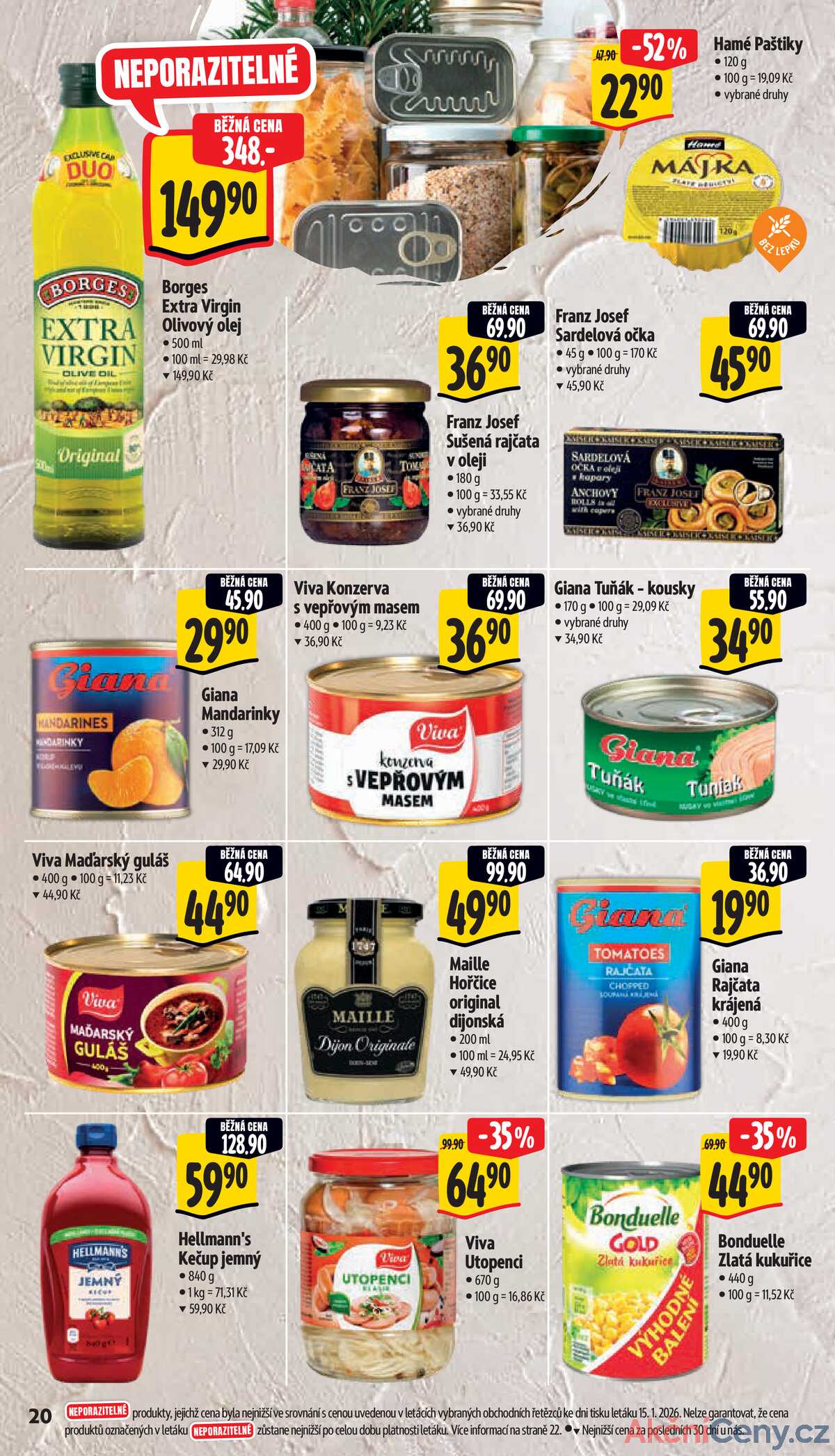 Albert Supermarket od 21.1. do 27.1.2026 strana 21