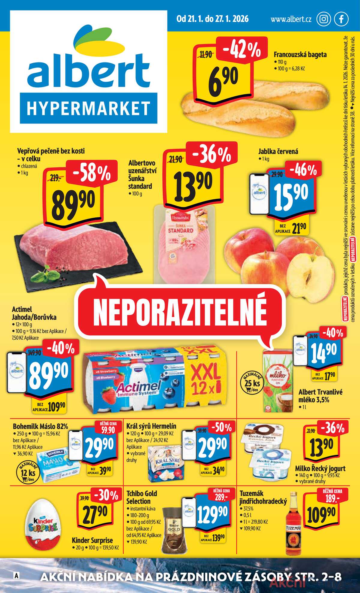 Albert  Hypermarket od 21.1. do 27.1.2026 strana 1