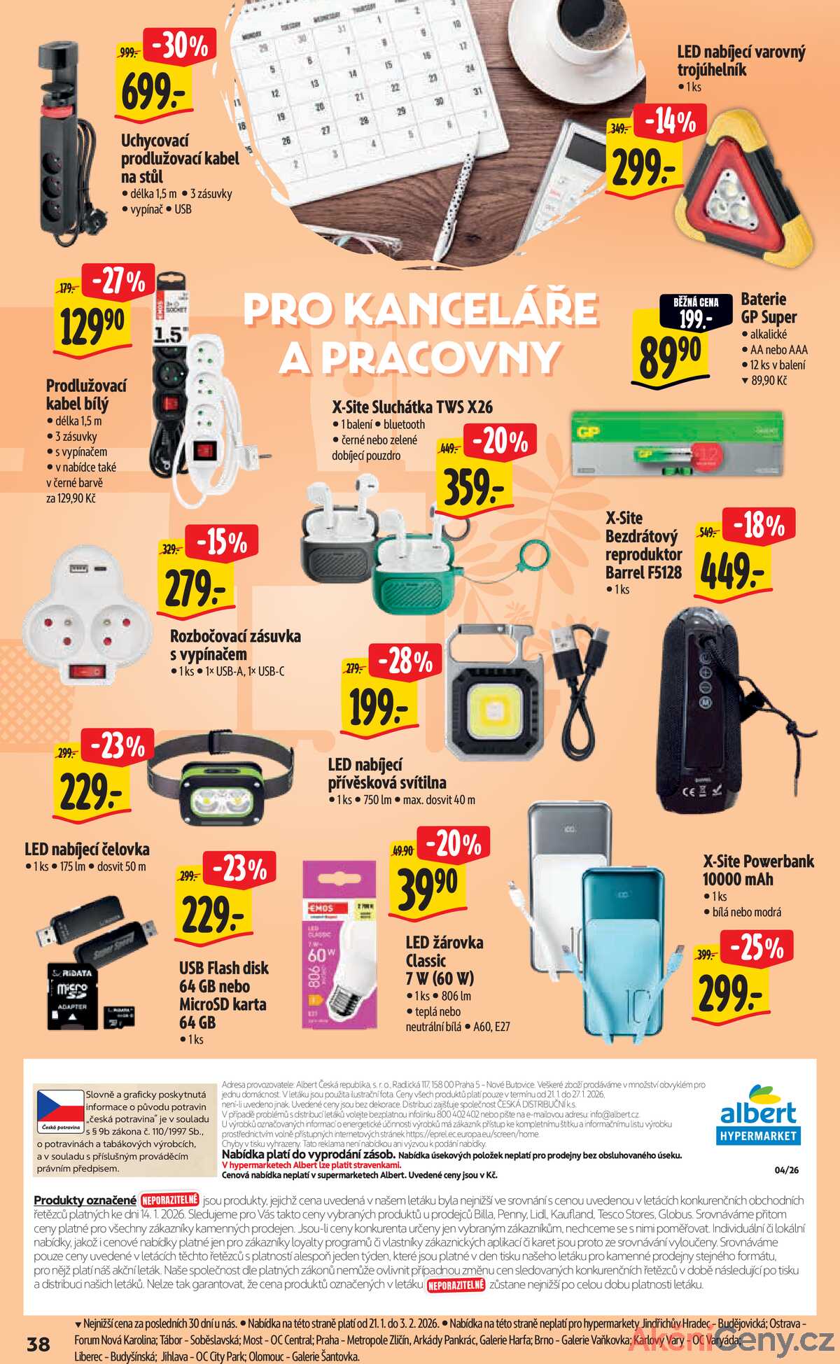 Albert  Hypermarket od 21.1. do 27.1.2026 strana 39