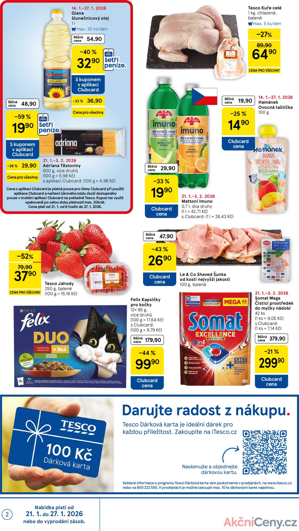 Tesco supermarkety od 21.1. do 27.1.2026 strana 2