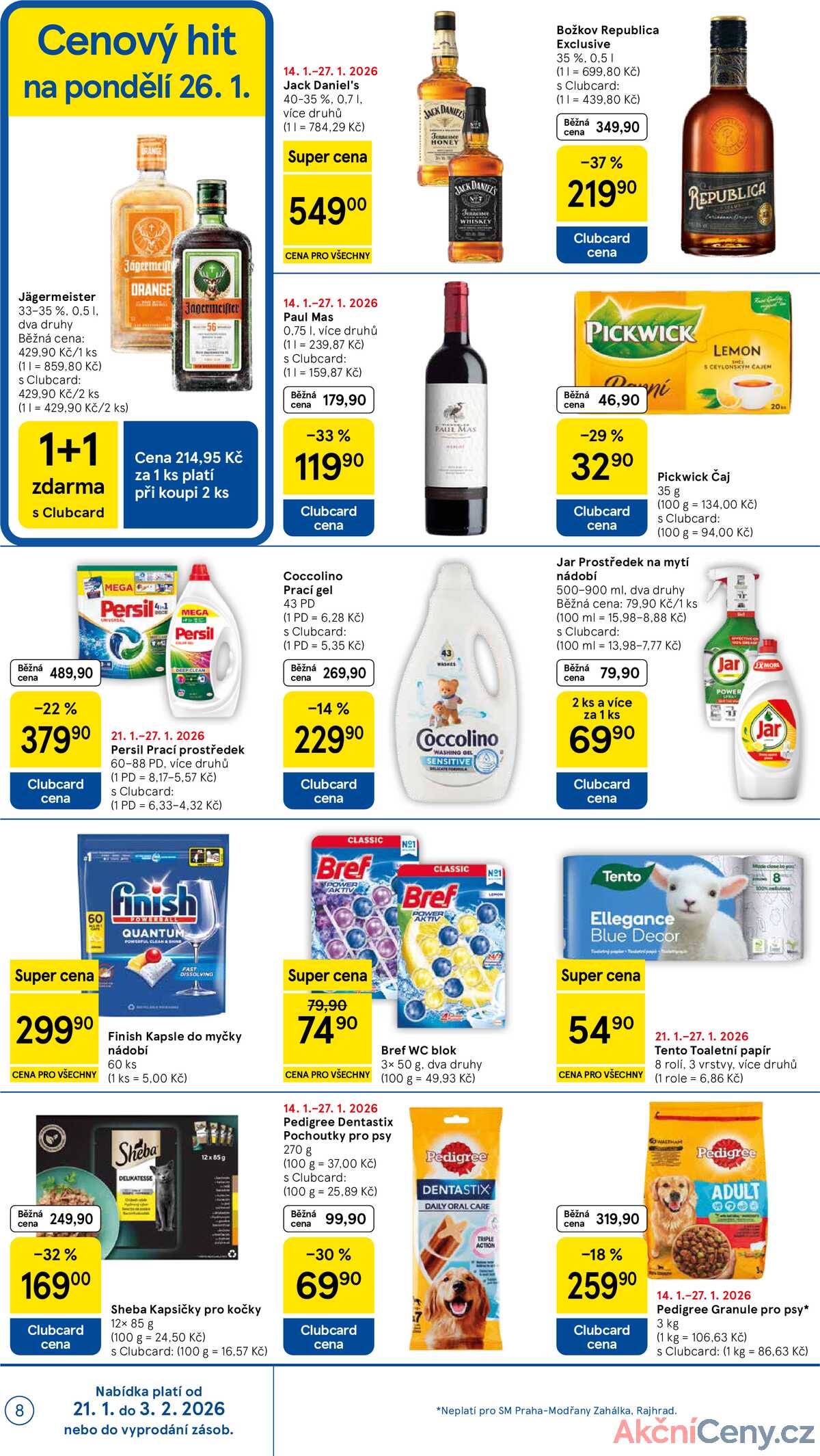 Tesco supermarkety od 21.1. do 27.1.2026 strana 8